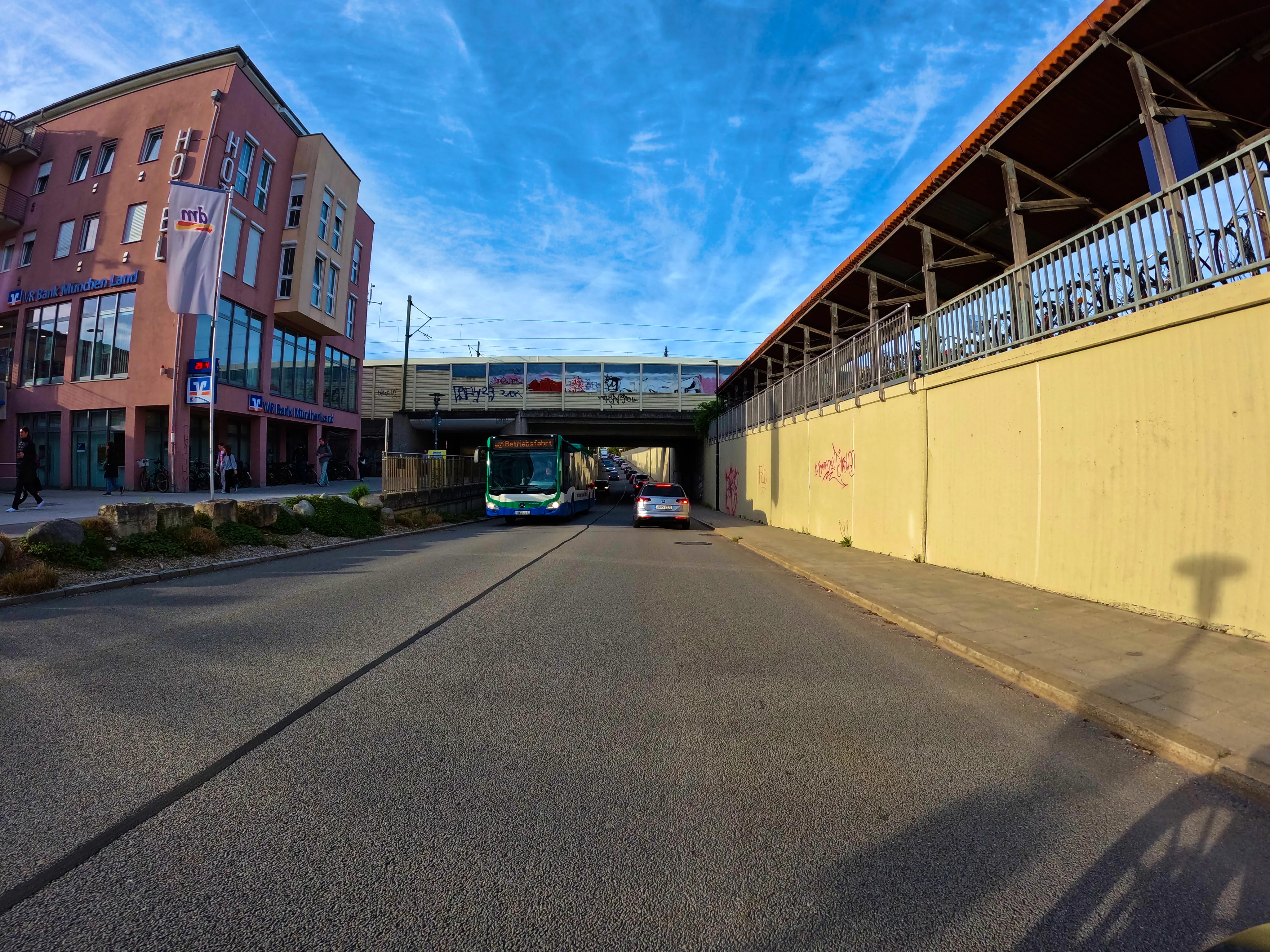 Morgendlicher Berufsverkehr