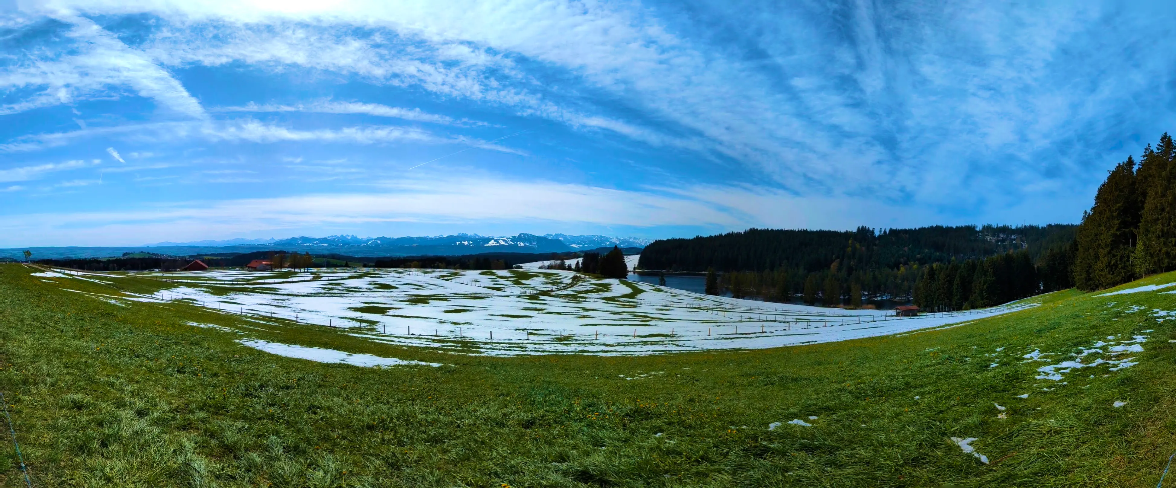 Panorama Richtung Weiher