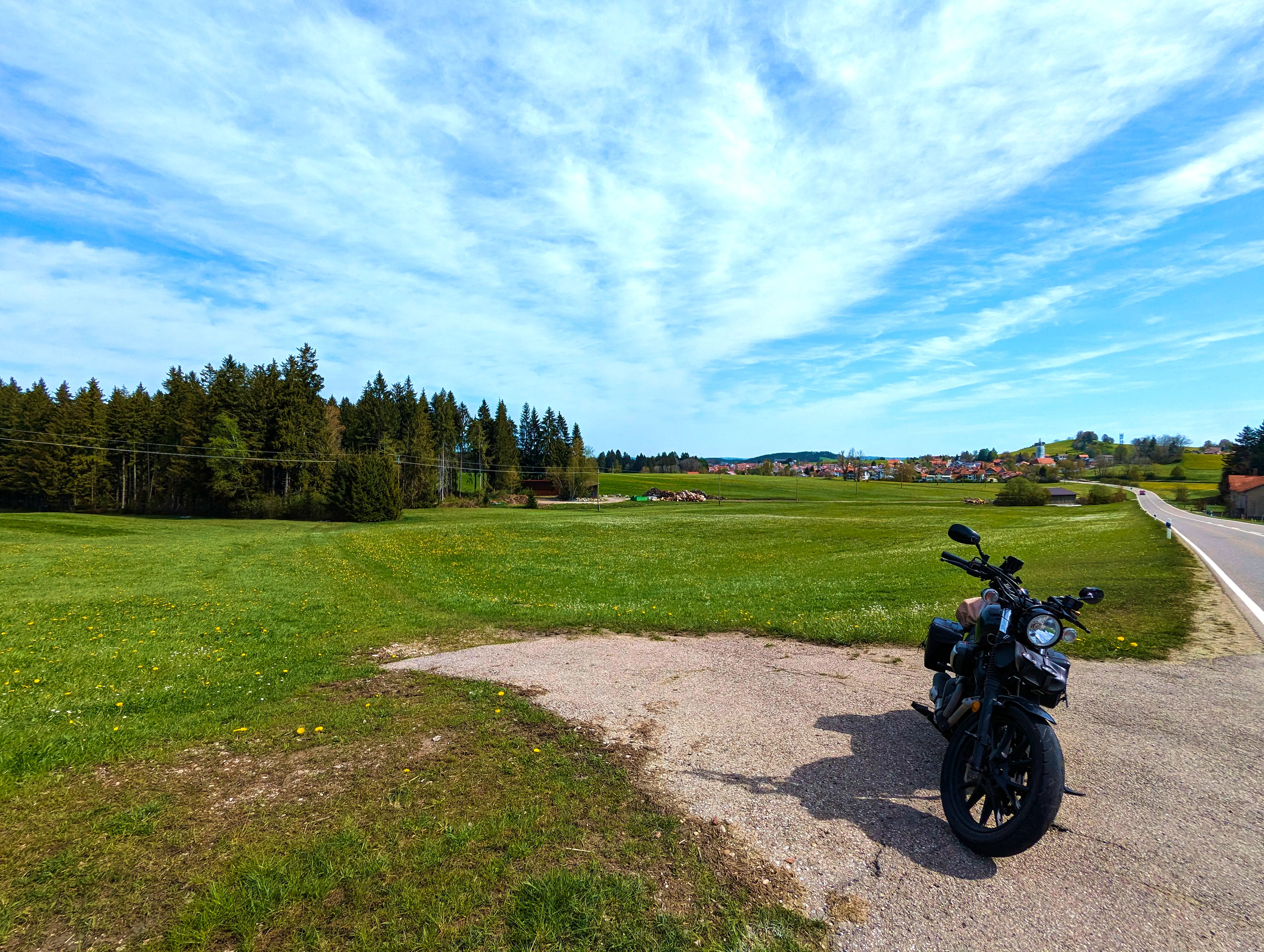 Ausblick am Punkt Buchenberg