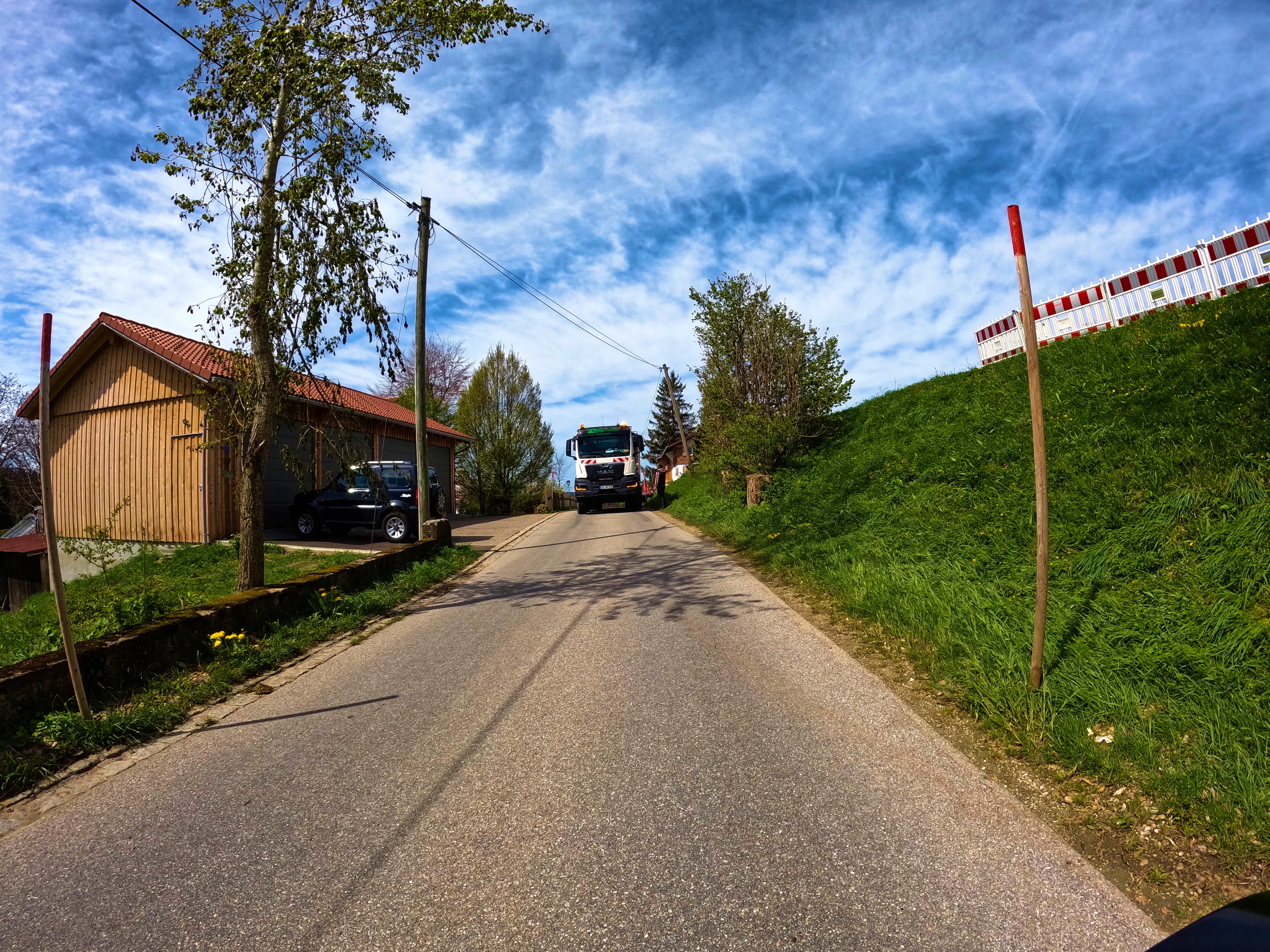 Rückwärts einparken …