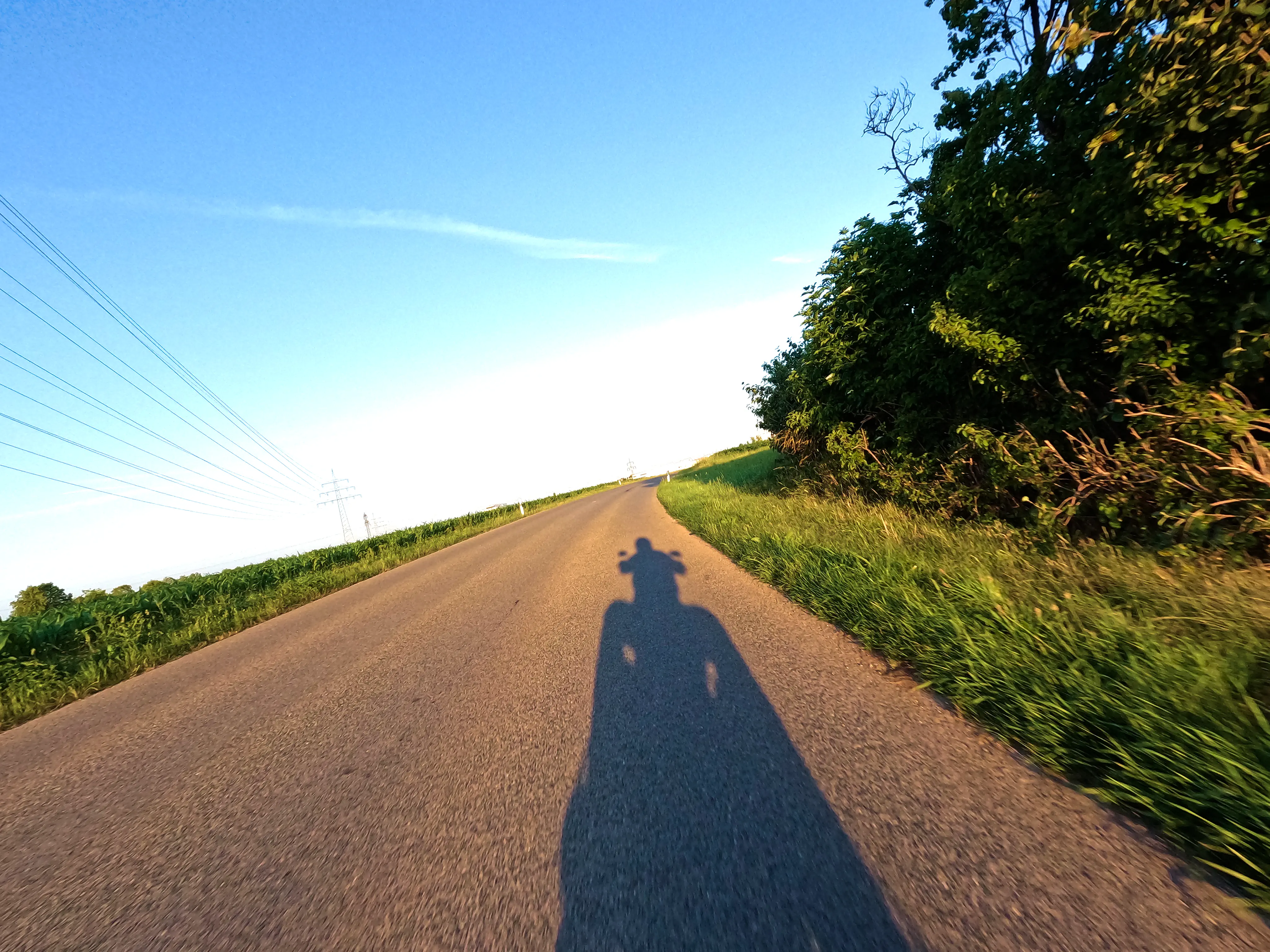 … strahlend blauer Himmel.