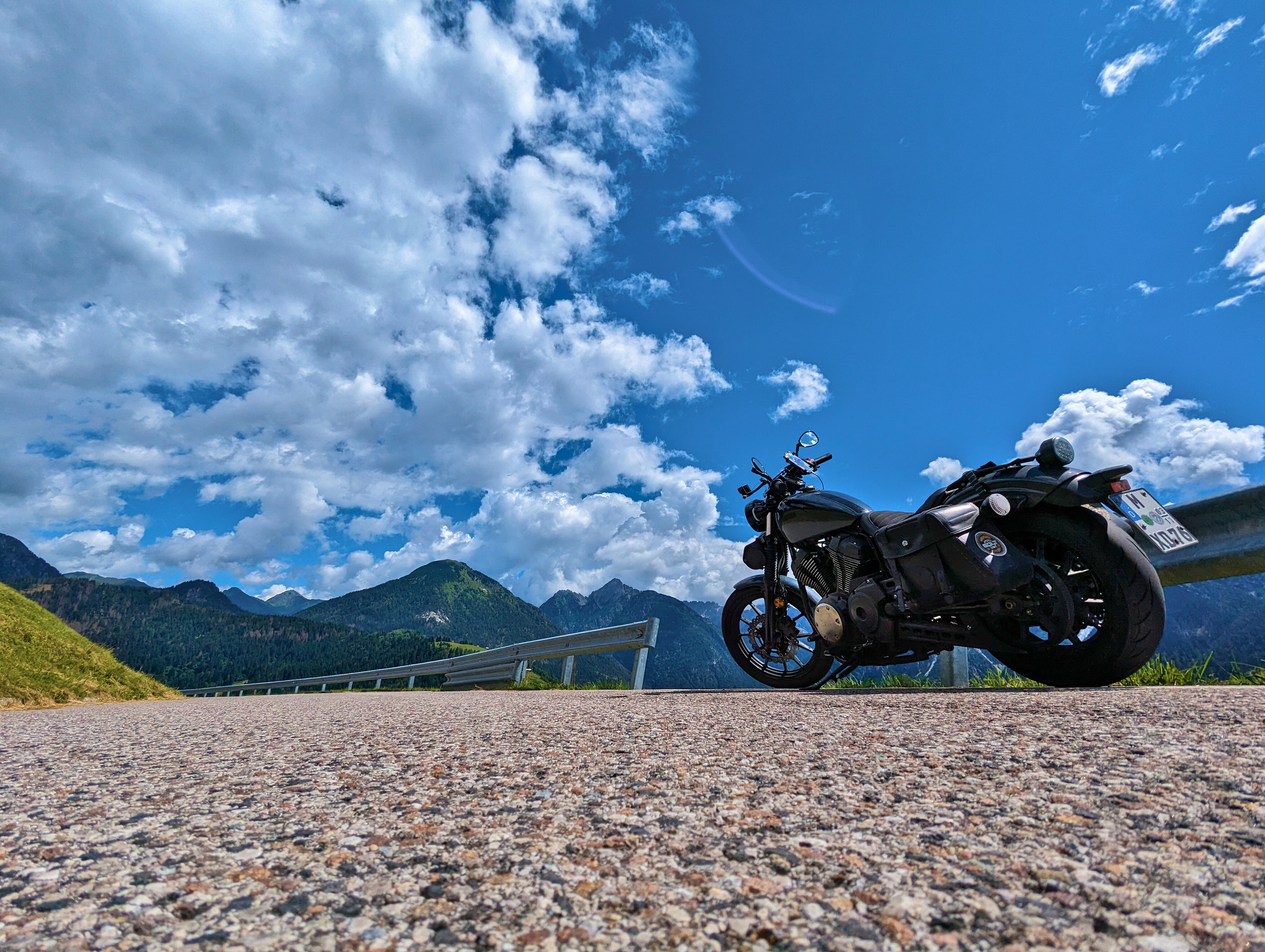 Blick auf Campolongo