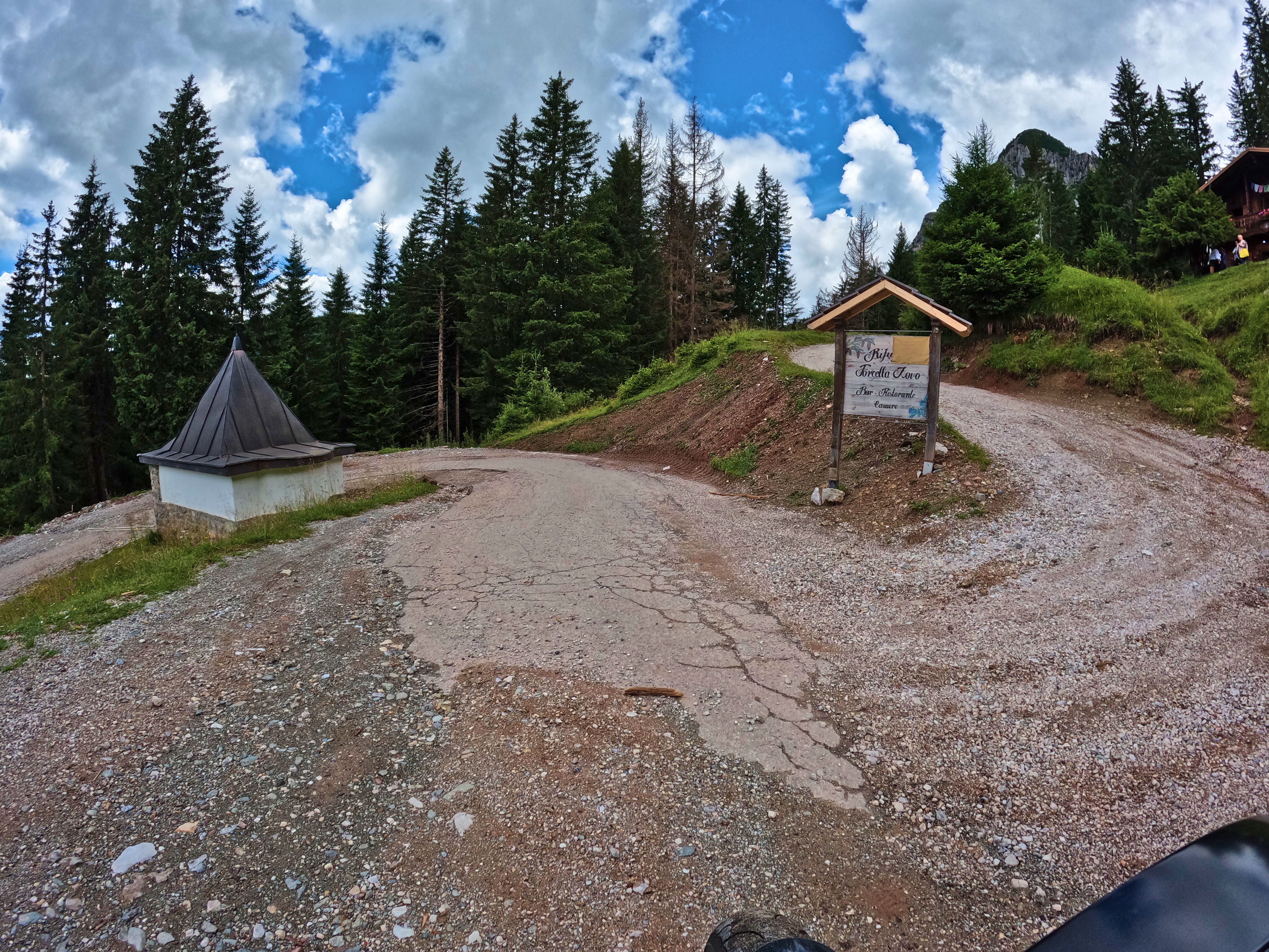 … muss auch wieder runter.