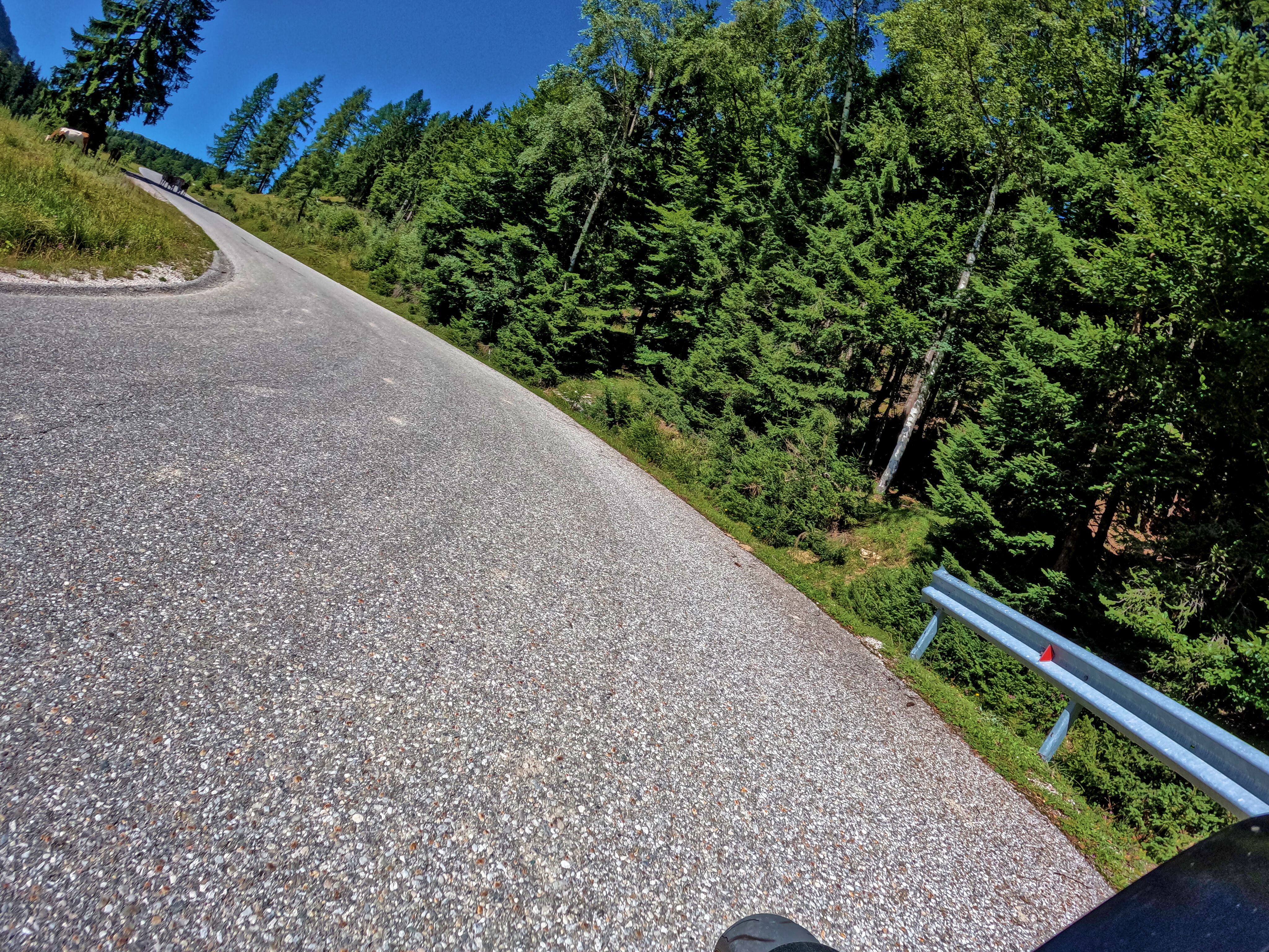 … dann links rum …