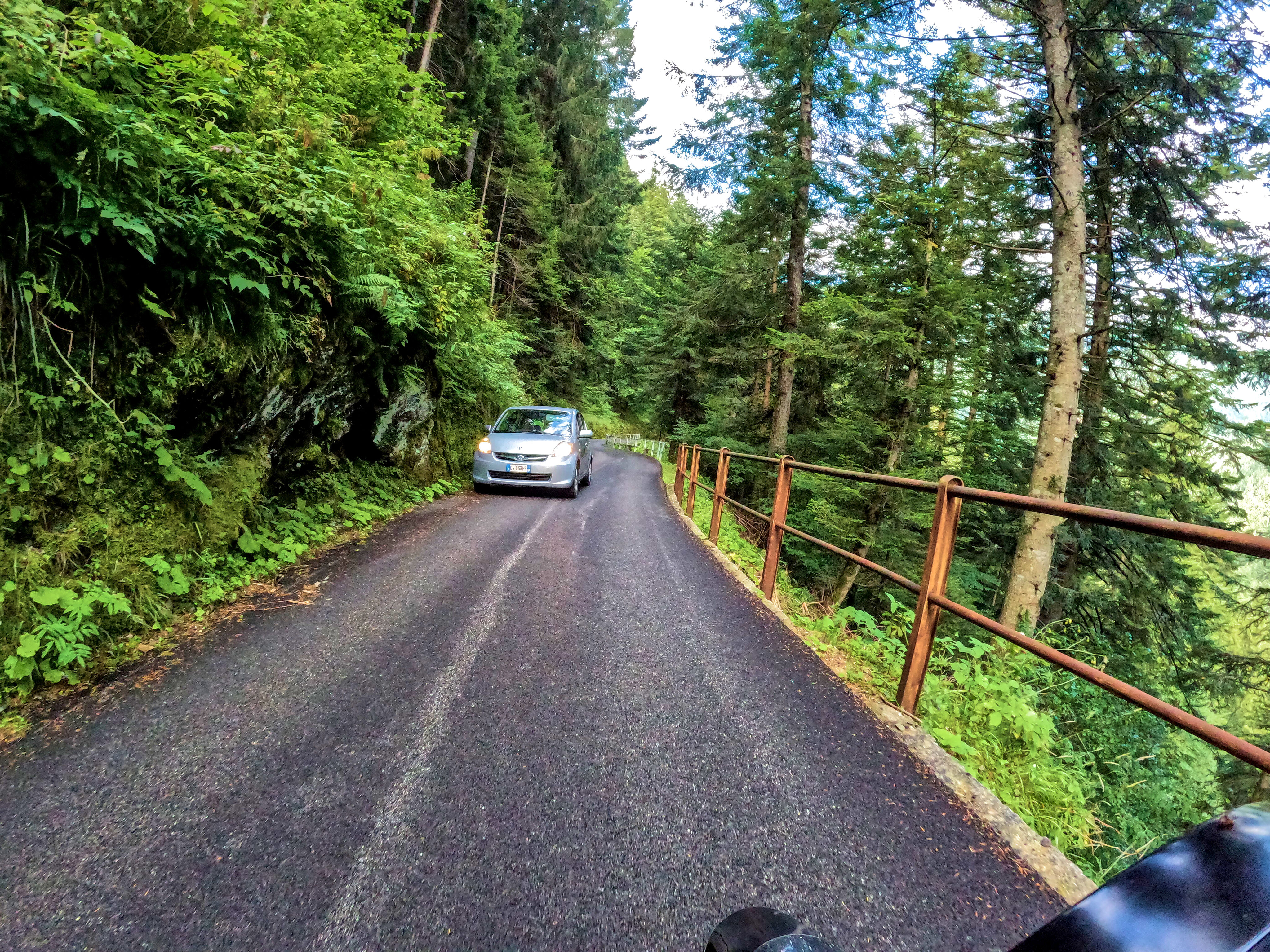 Wenig Platz zum Ausweichen