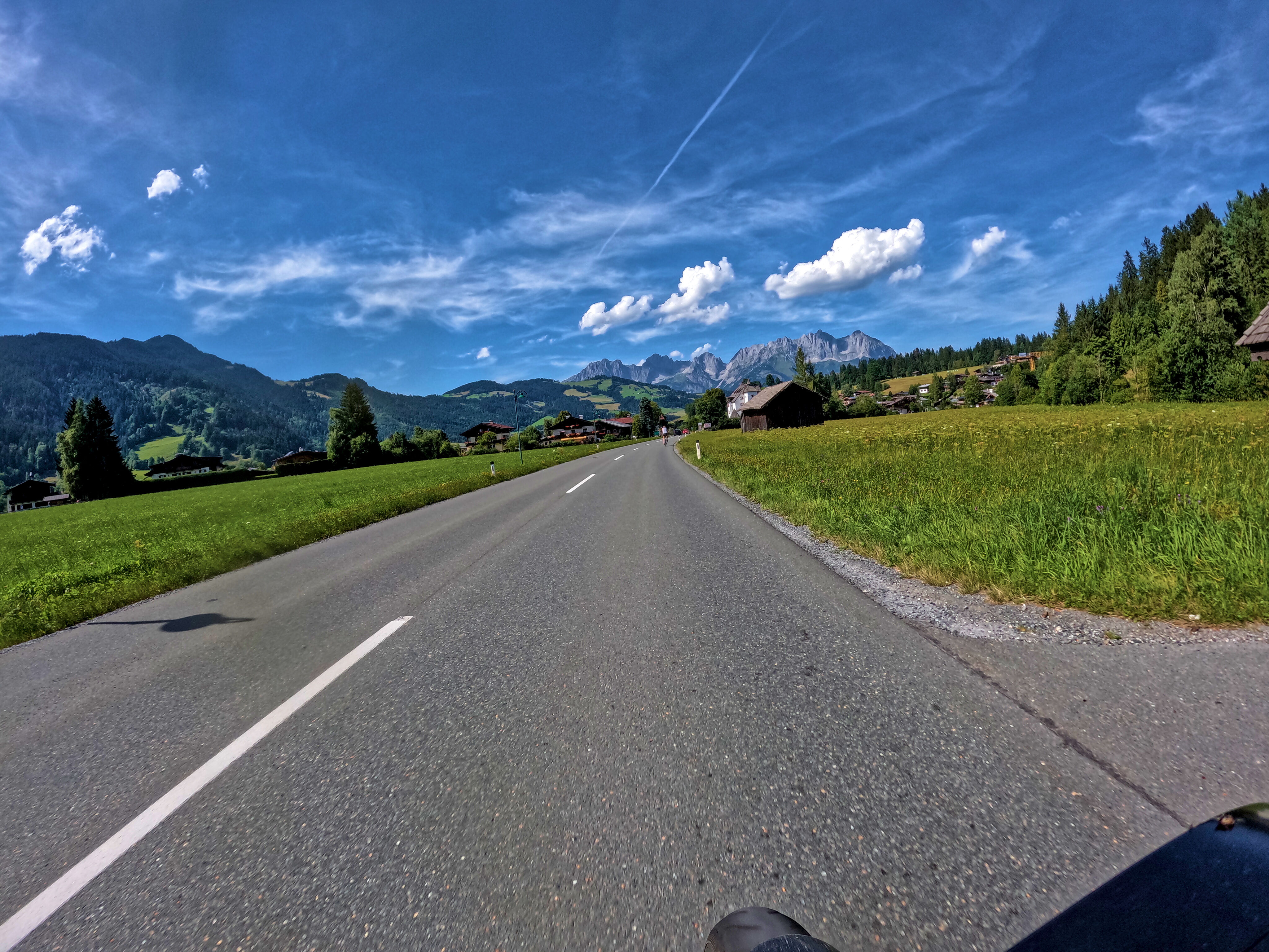 Die letzten Kilometer in Österreich …