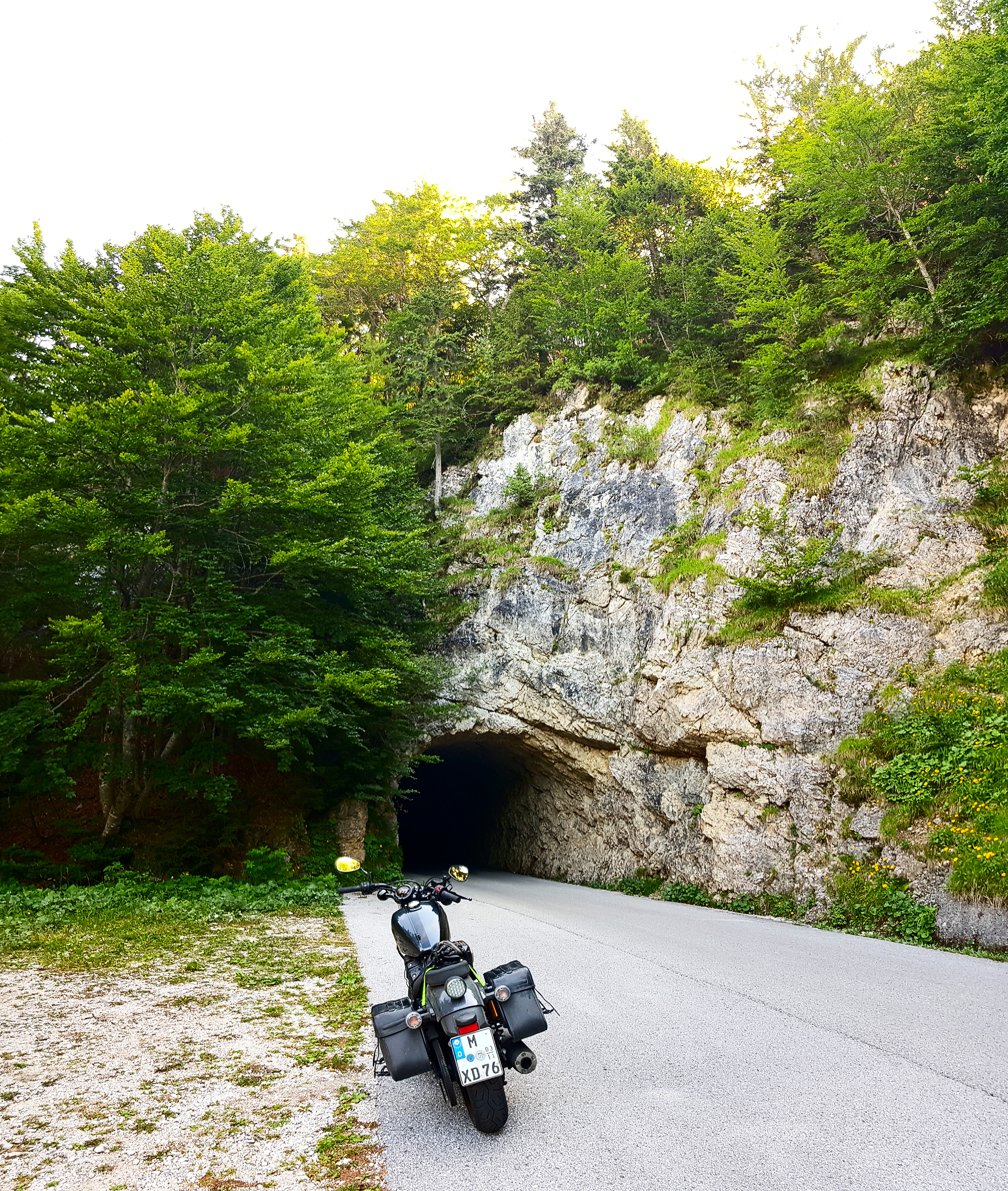 Anfahrt Mangart/Lahnscharte