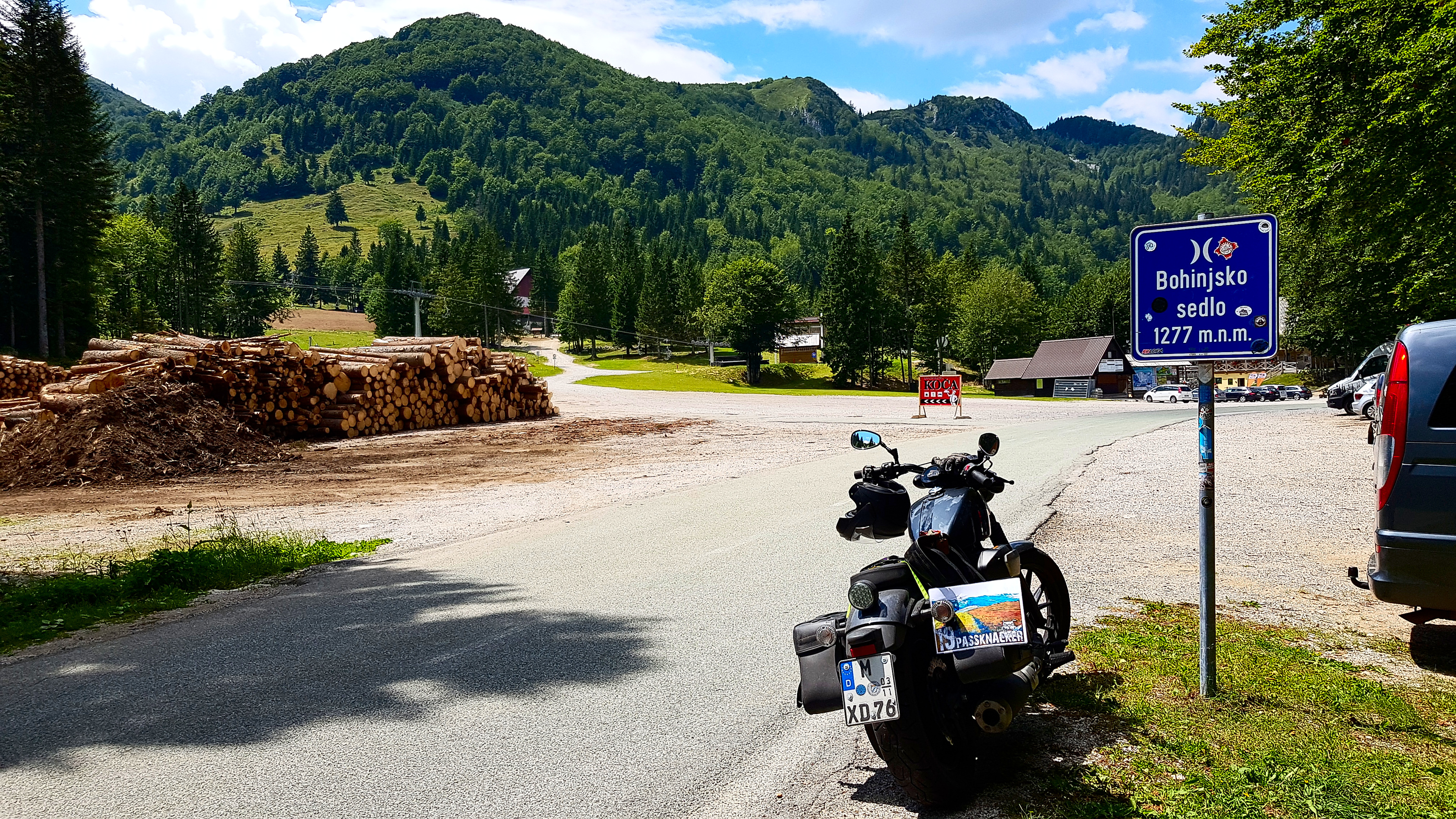 Passknacker-Nachweis Bohinjsko Sedlo