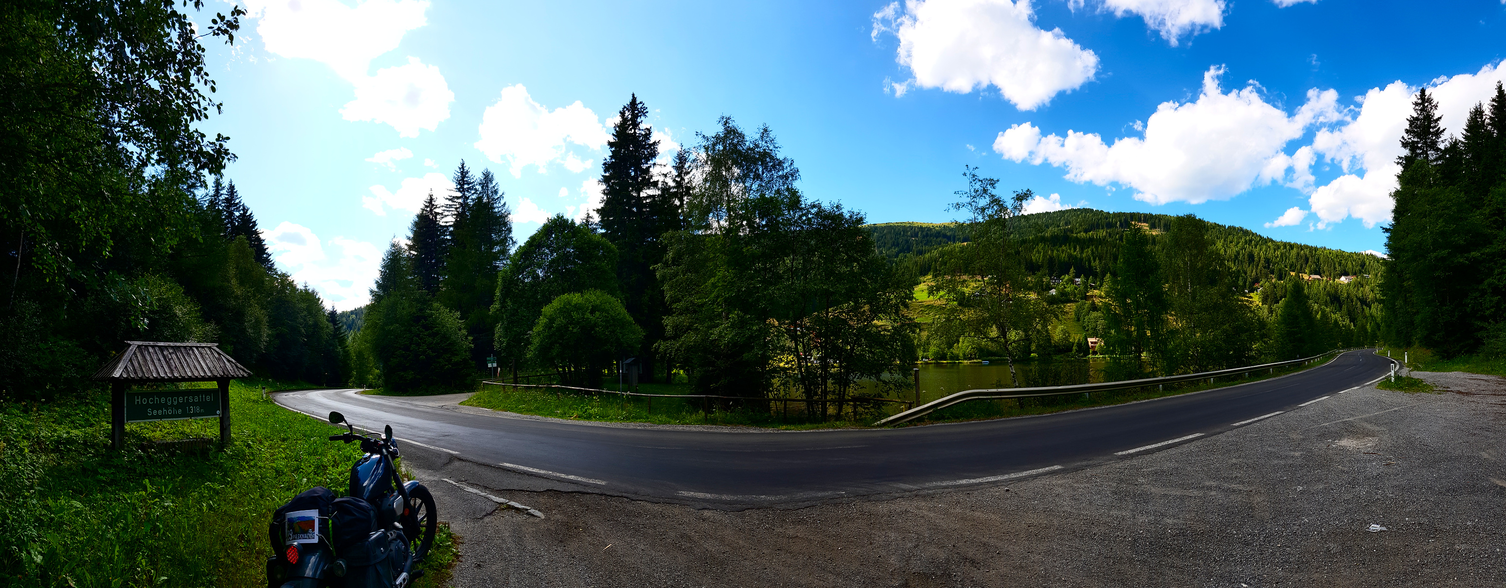 Panorama am Hocheggersattel