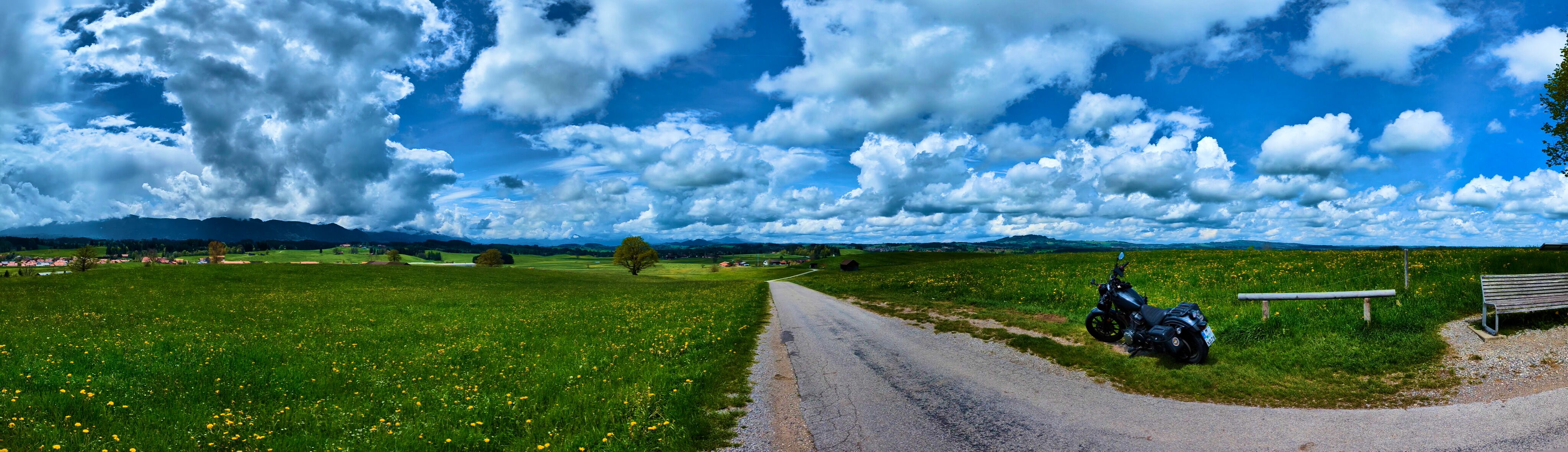 Panorama-Blick nach Westen