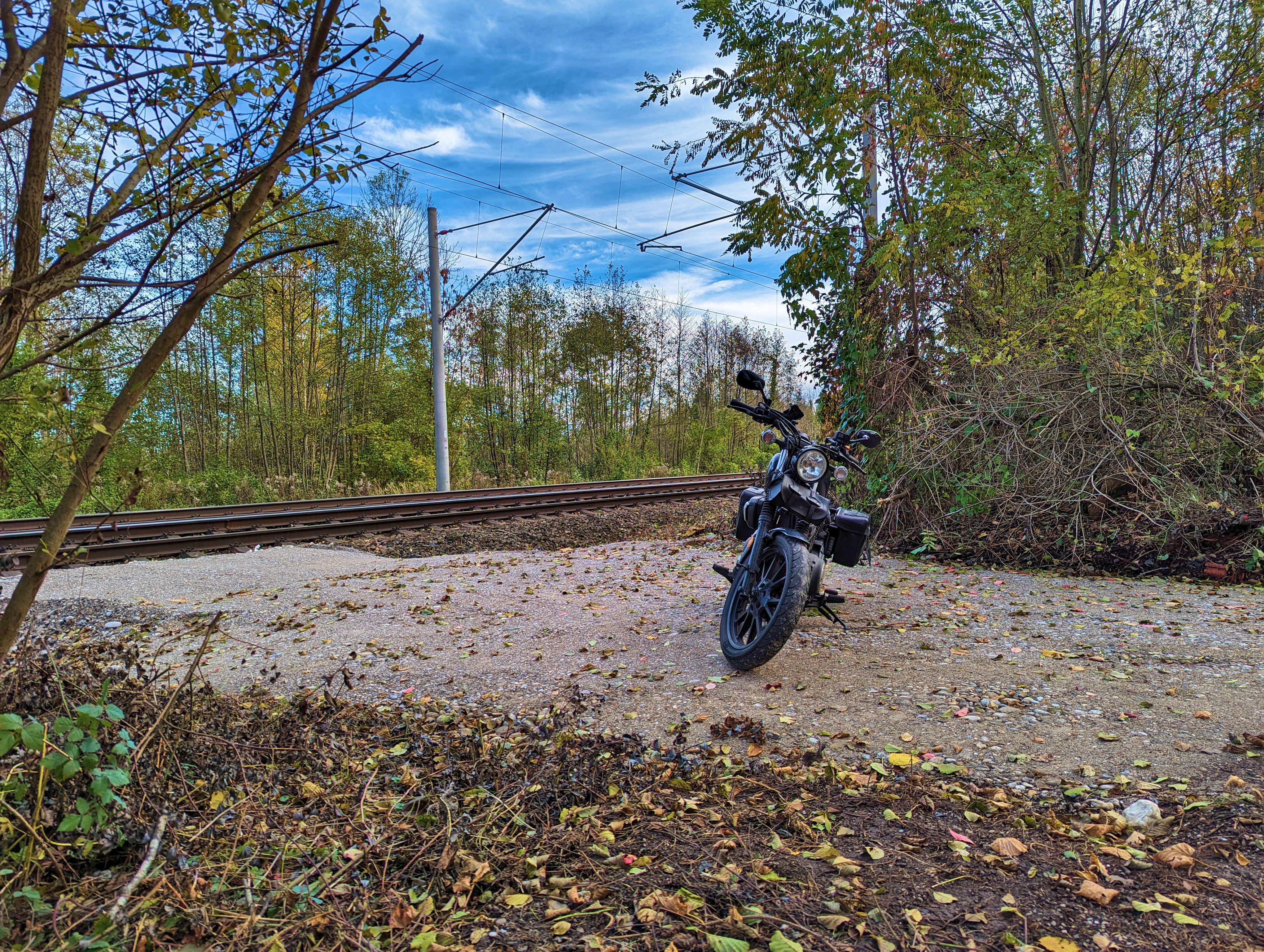 Etwas abseits der Straße