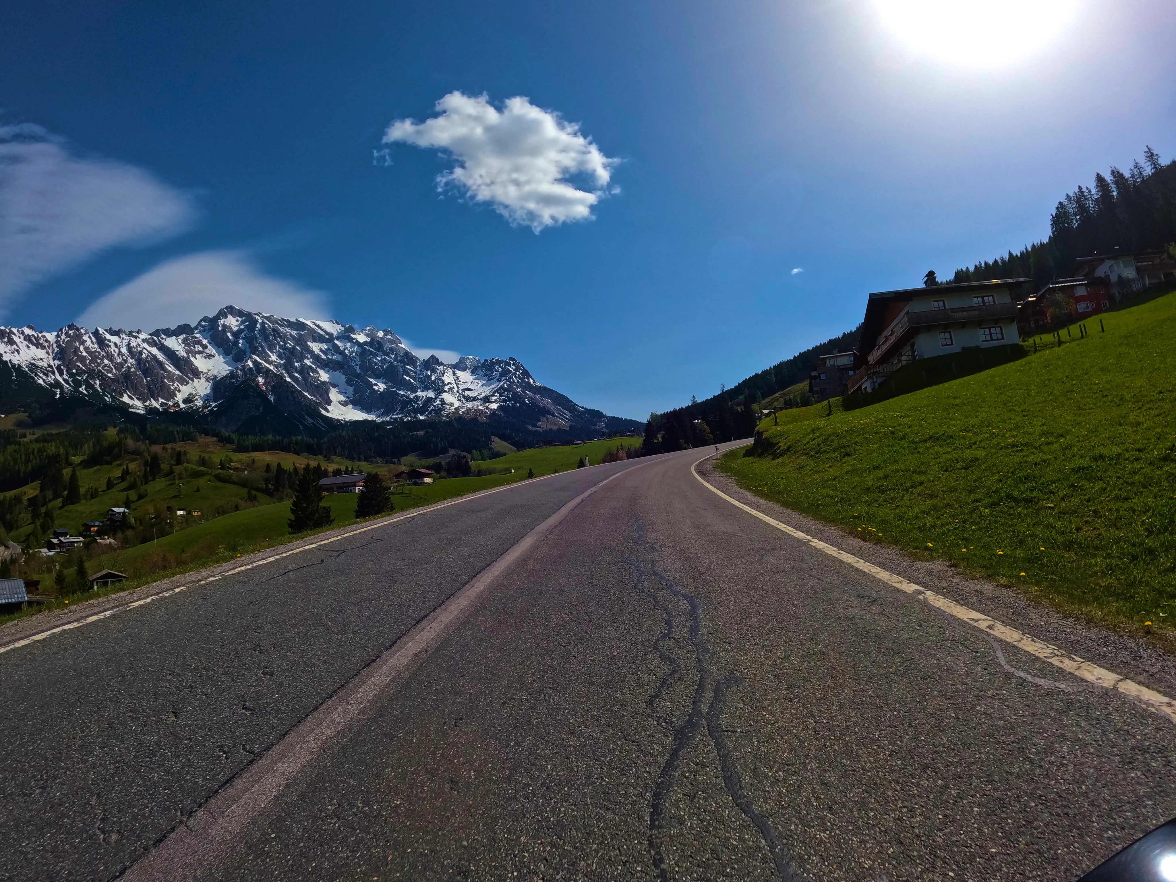 … zum Dientner Sattel