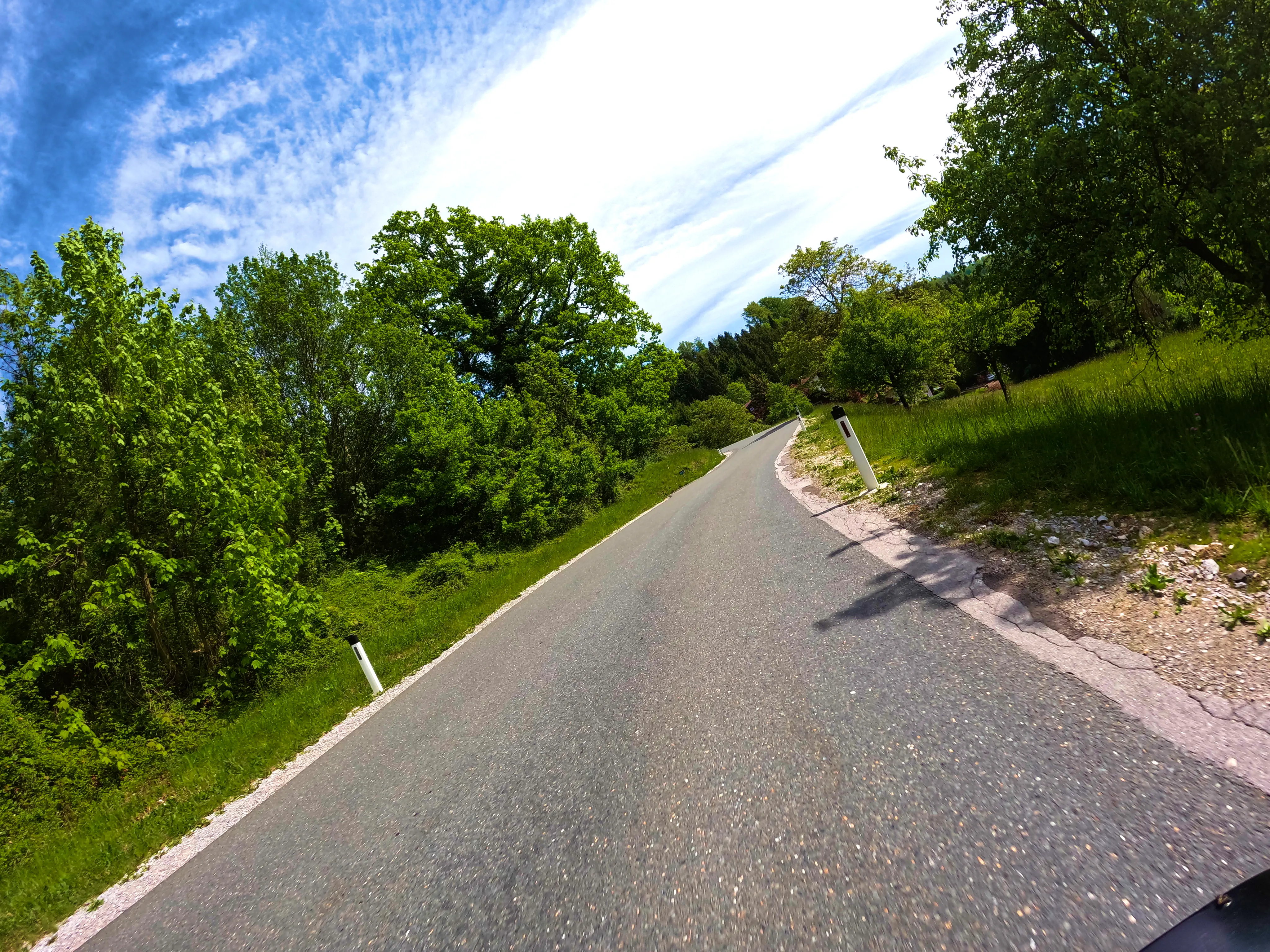 Kleine, kurvige Wege