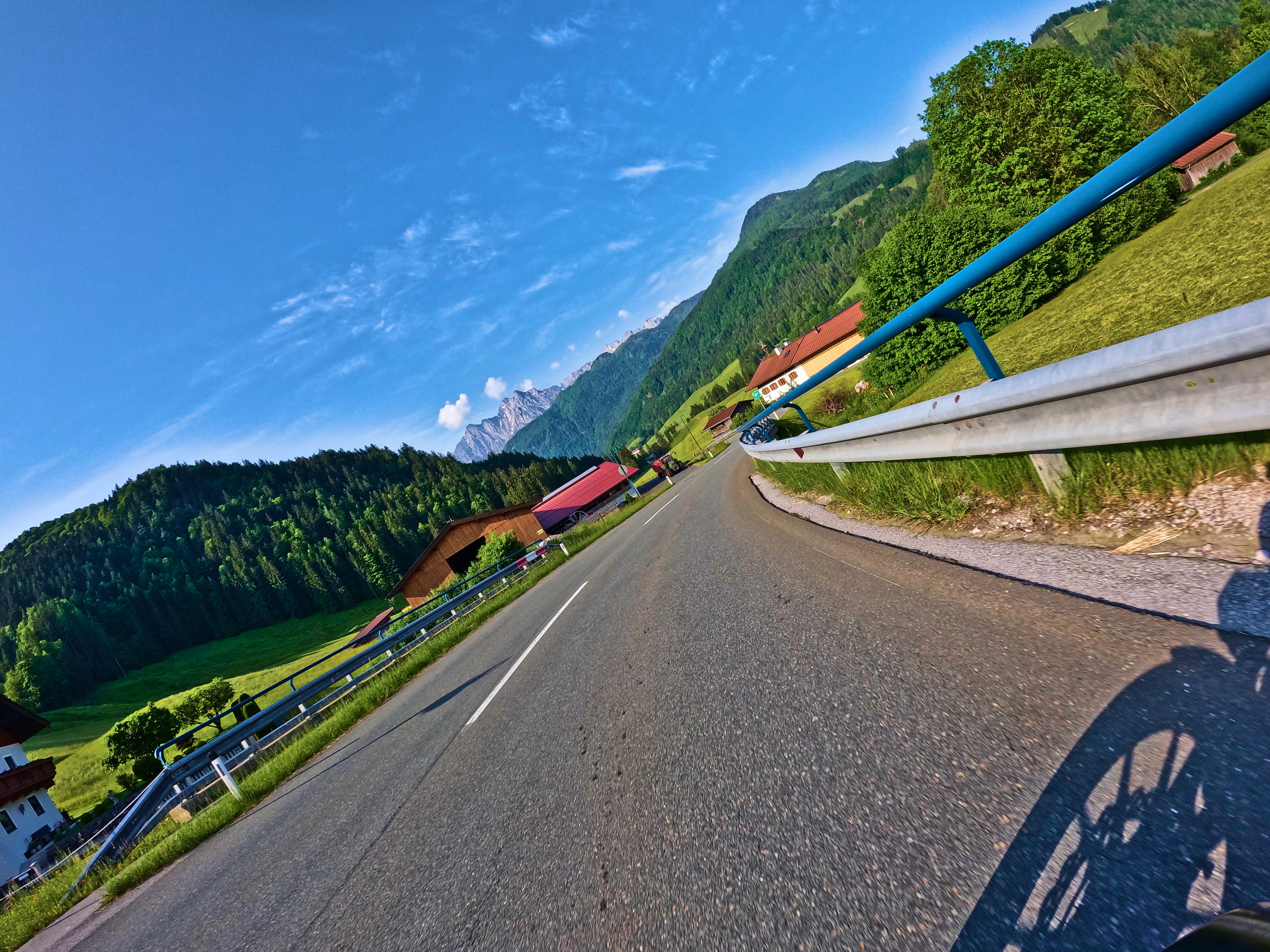 Kurvig geht es voran