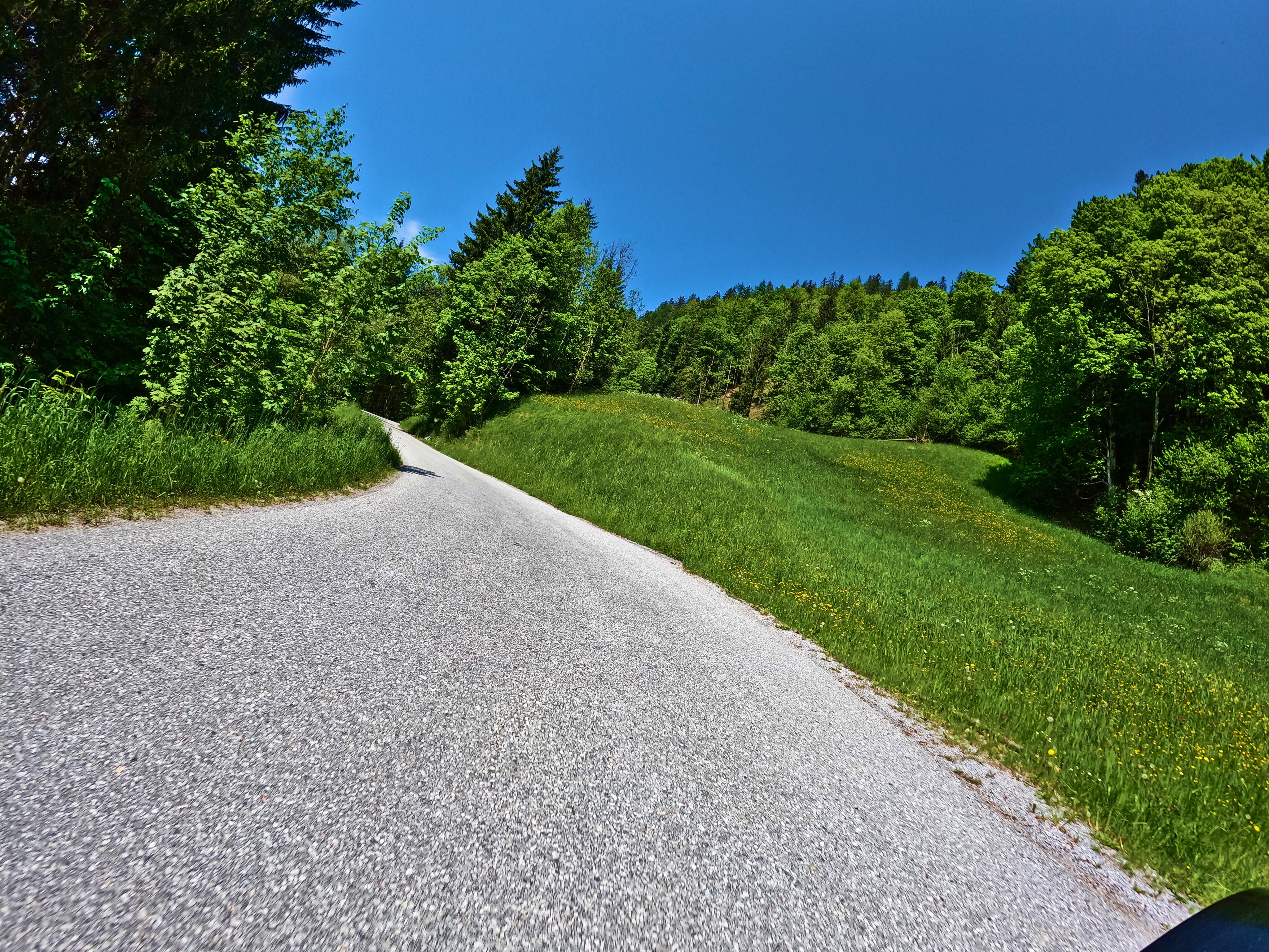 Zurück über kleine Straßen