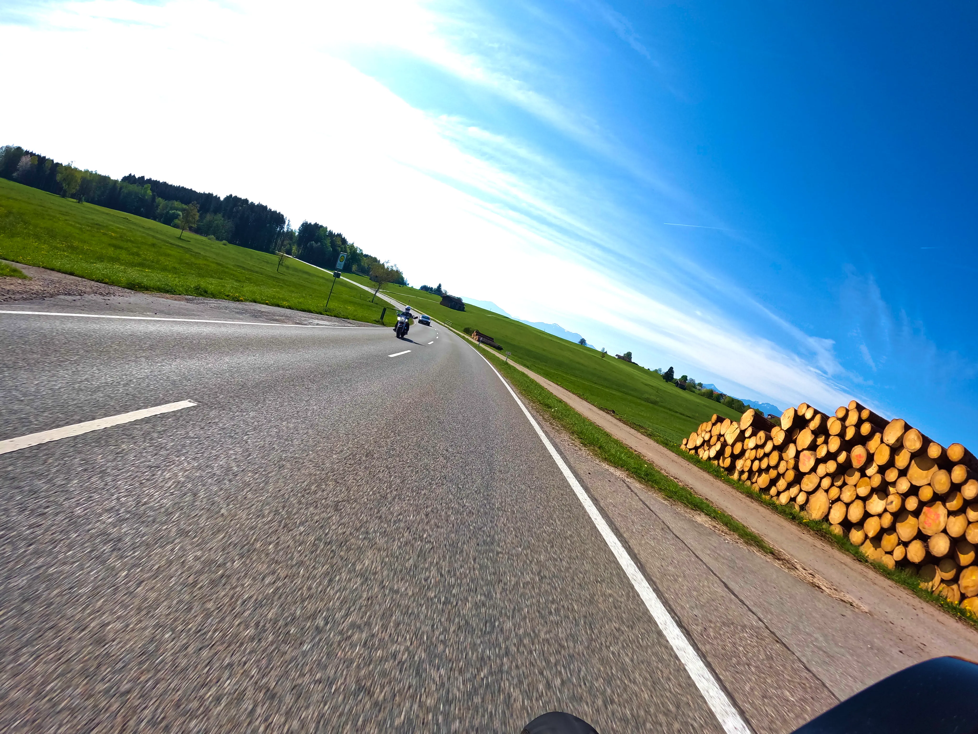 … Richtung Südosten.