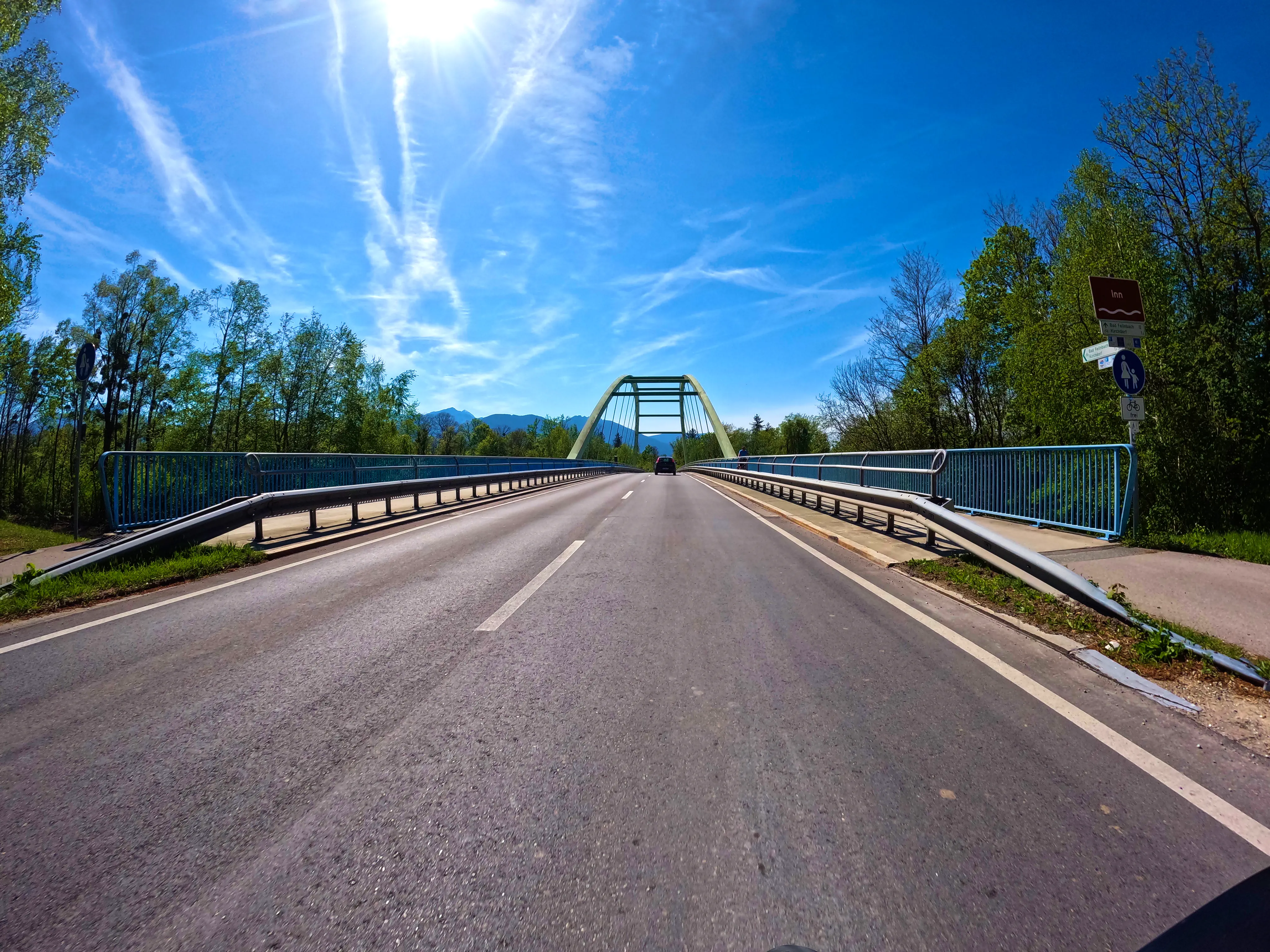 Und wieder zurück über den Inn.