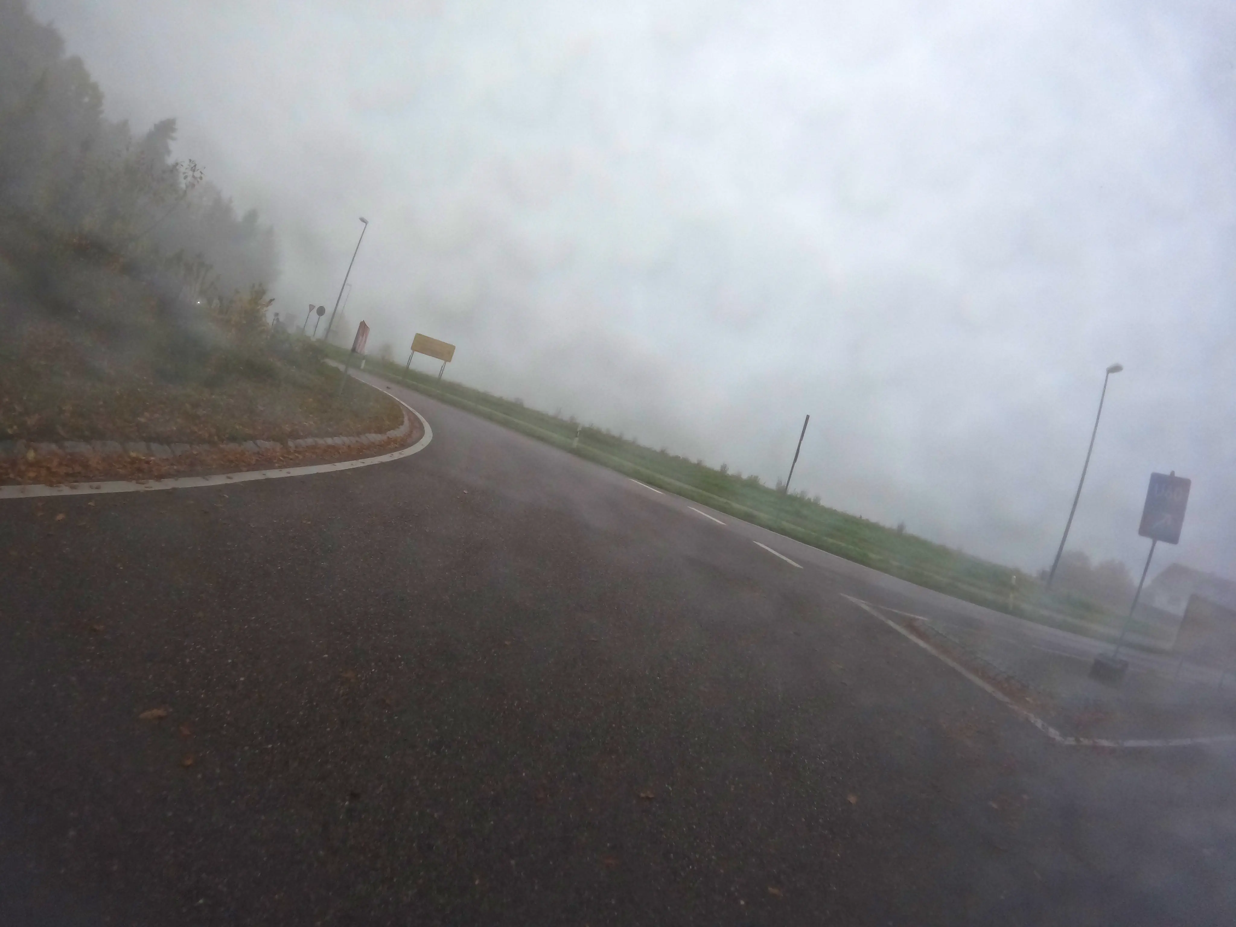 … weiter durch die …