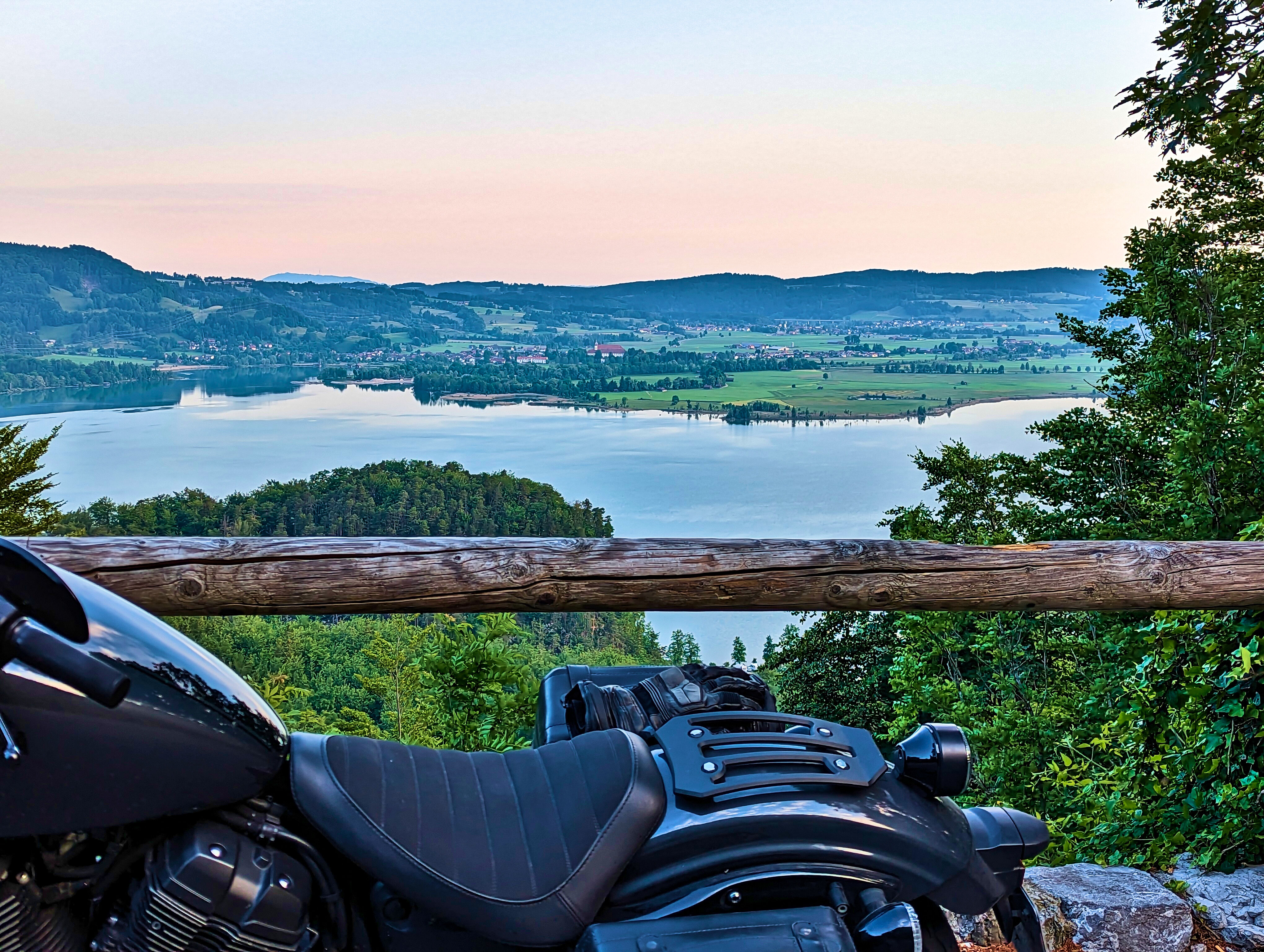 Ausblick auf den Kochelsee