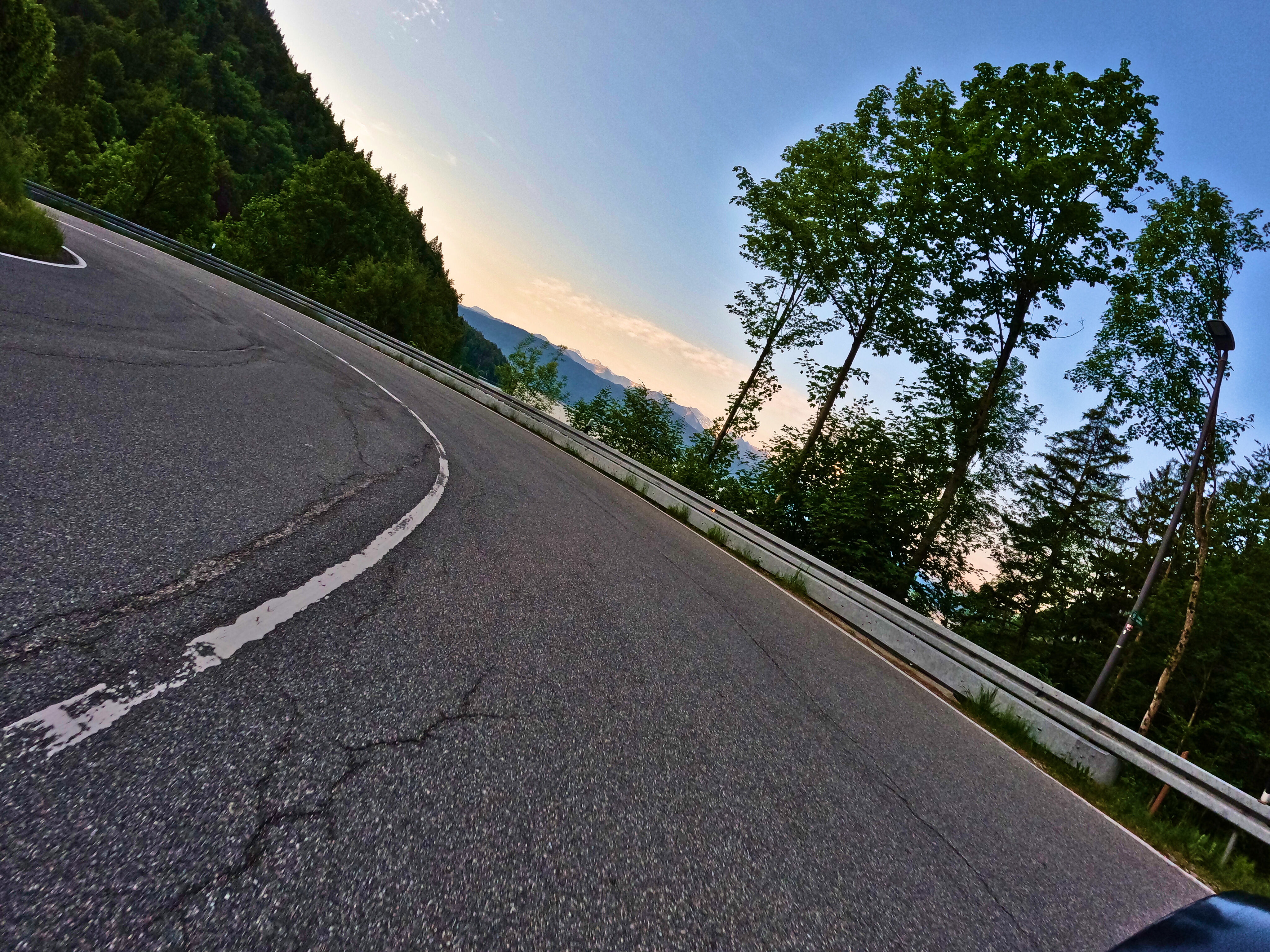 Kurvig runter zum Walchensee