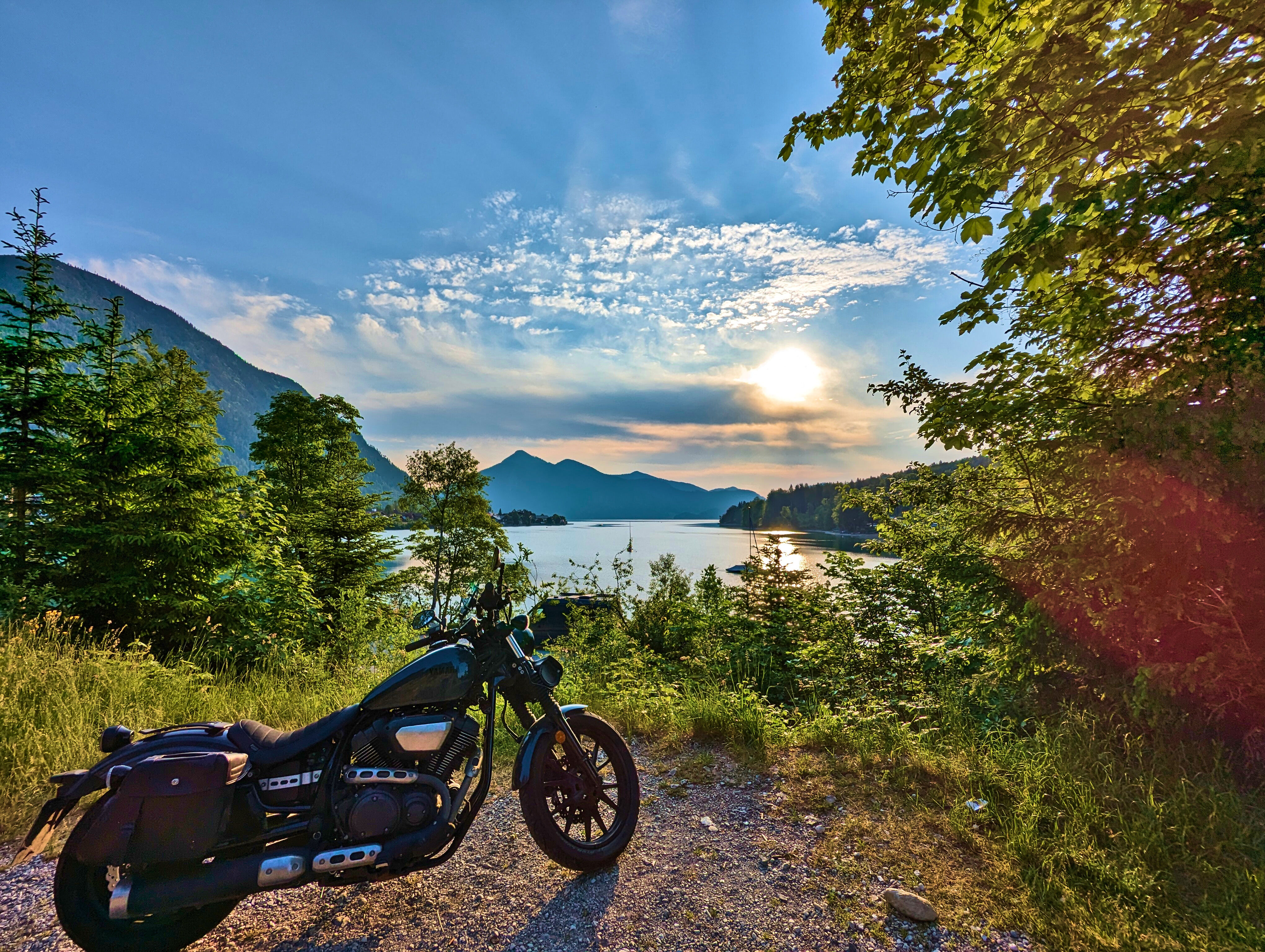 Blick auf den Walchensee
