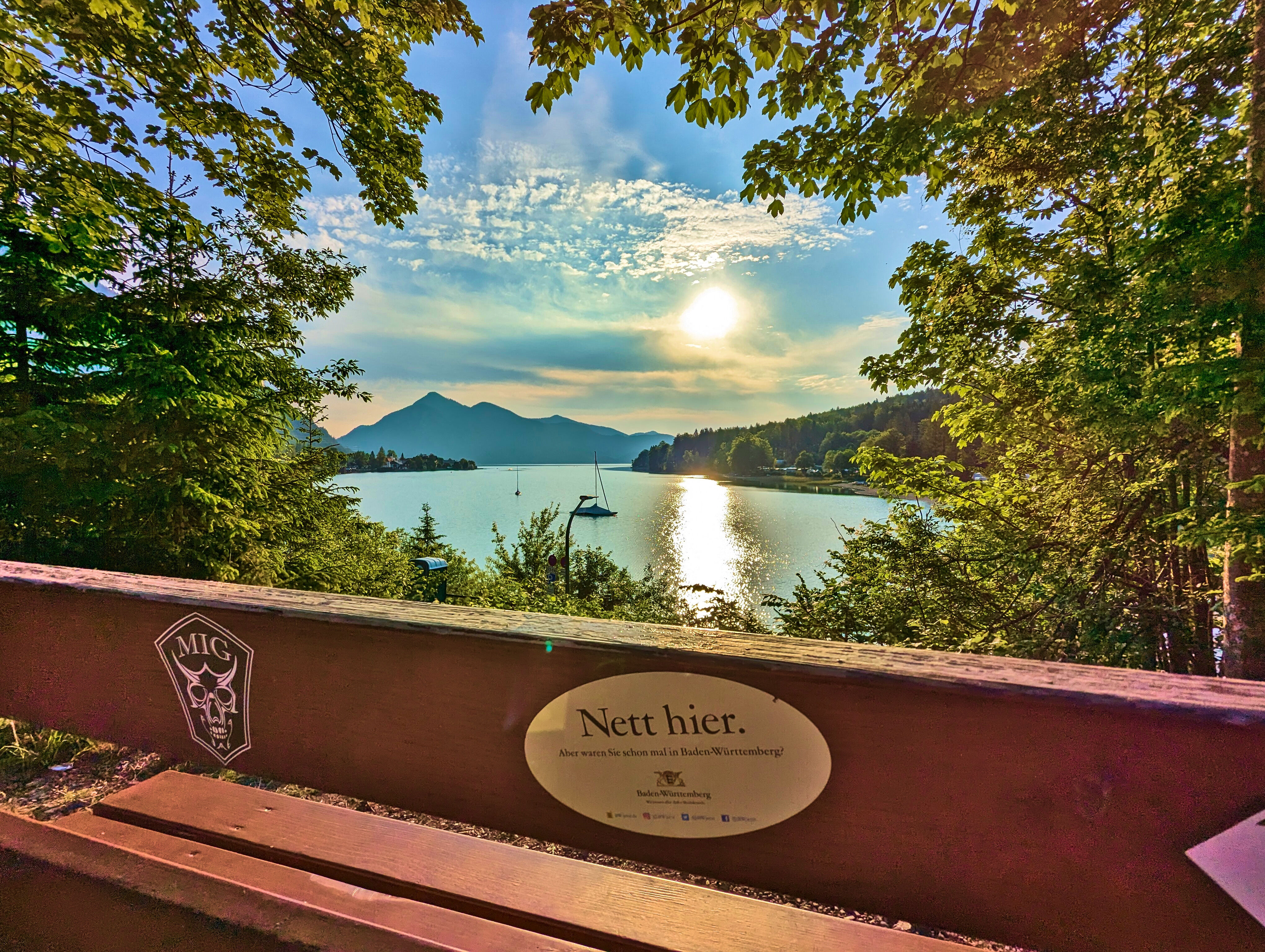 “Ja. Aber hier gefällts mir besser.”