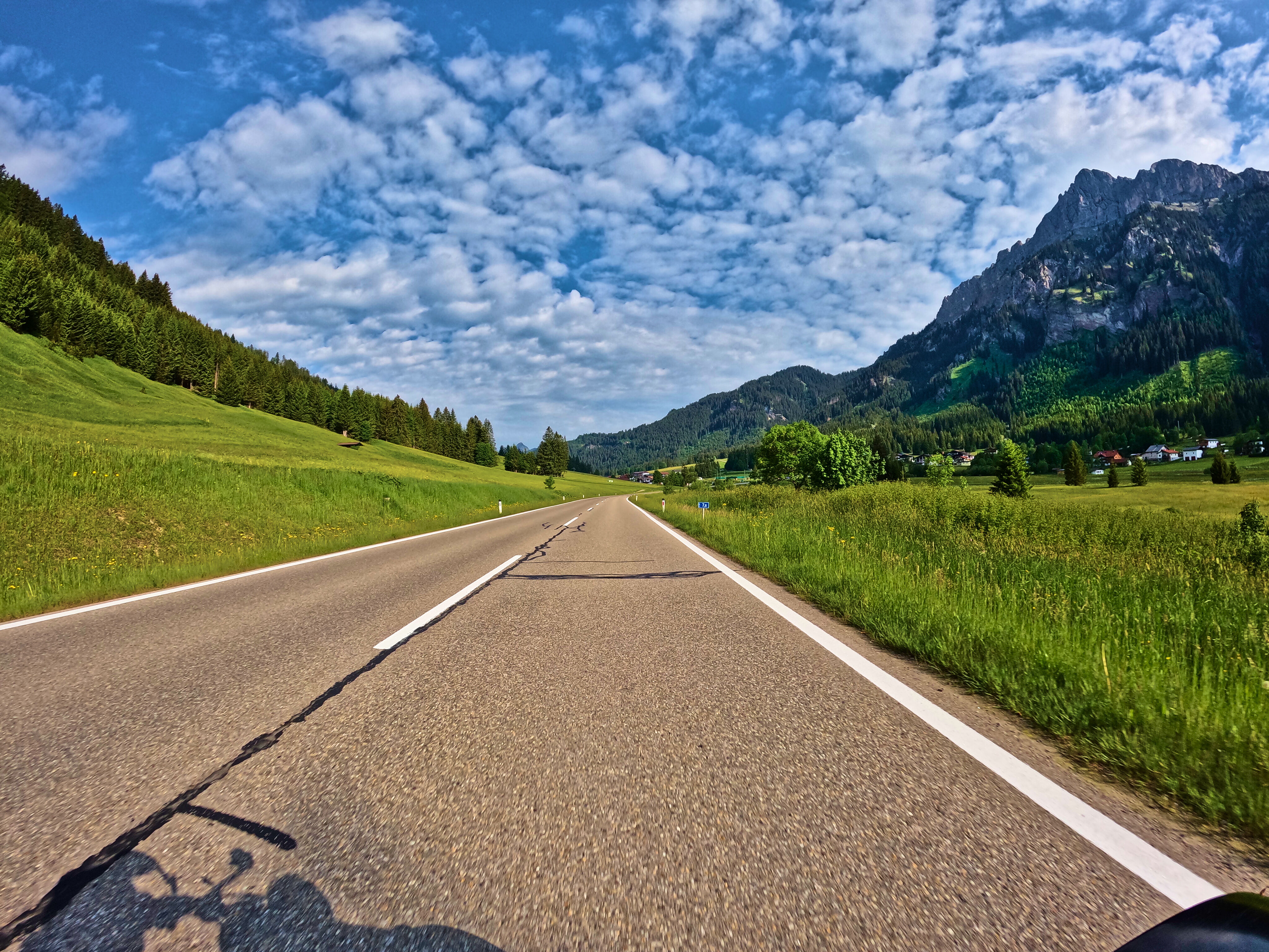 Die B199 liegt in einer tollen Gegend.