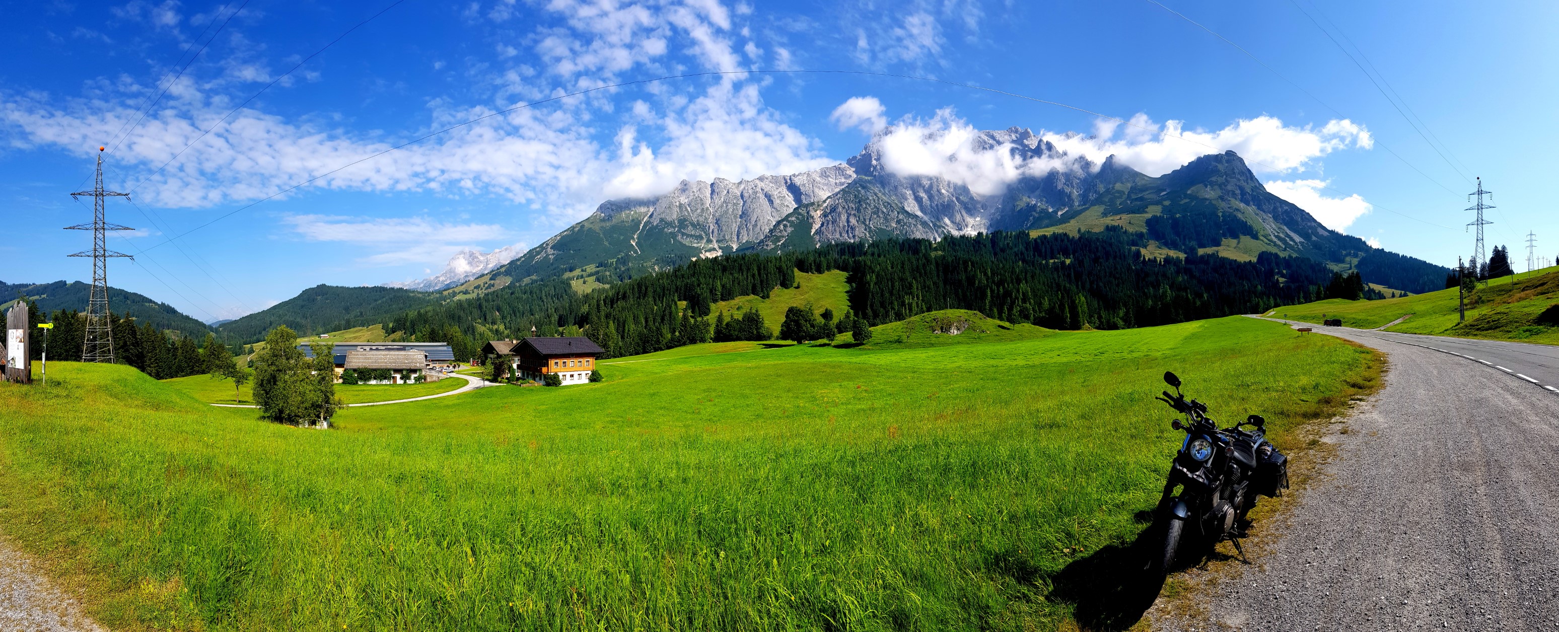 Panorama-Blick auf den Hochkönig