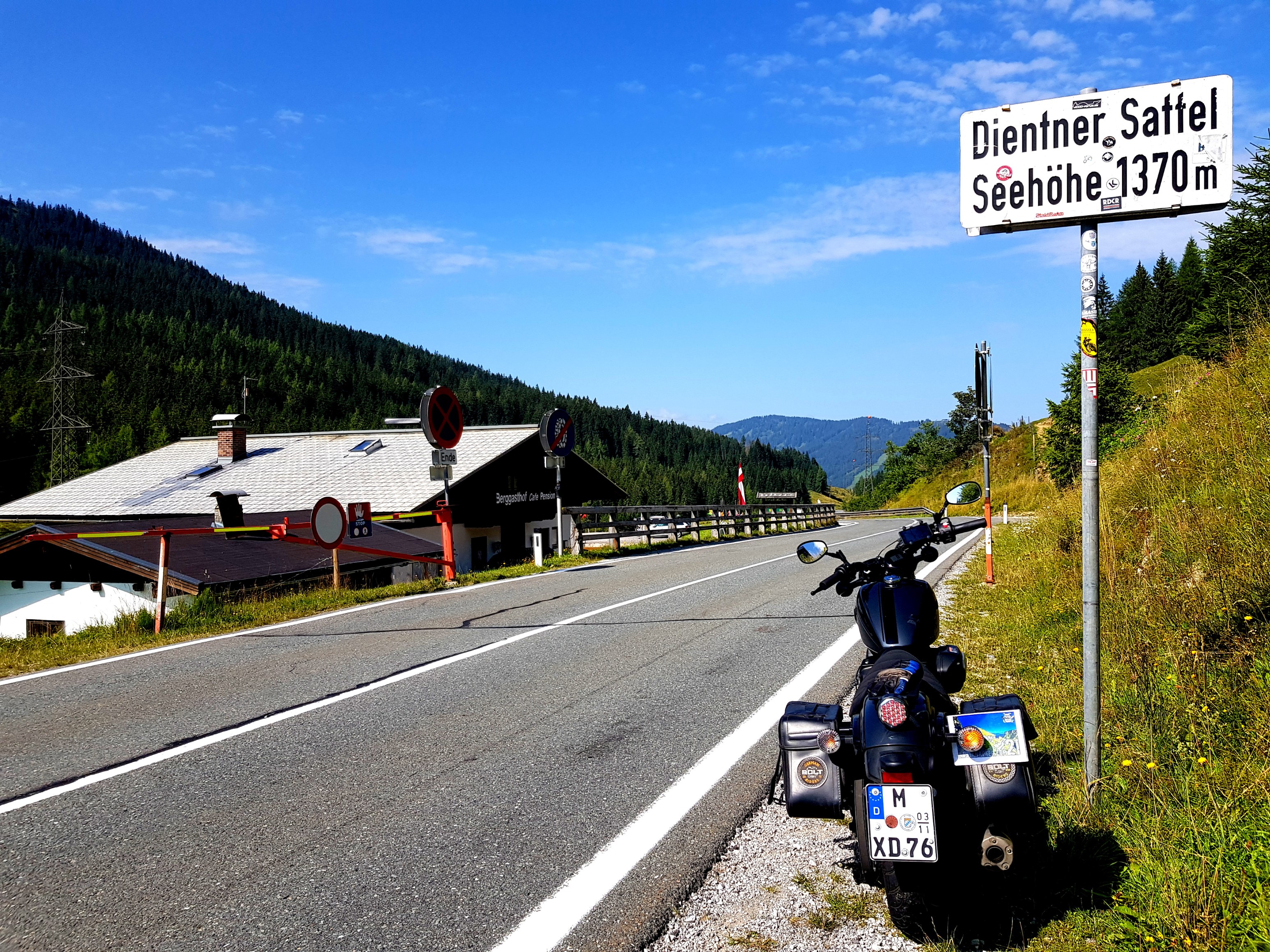 PK-Nachweis am Dientner Sattel