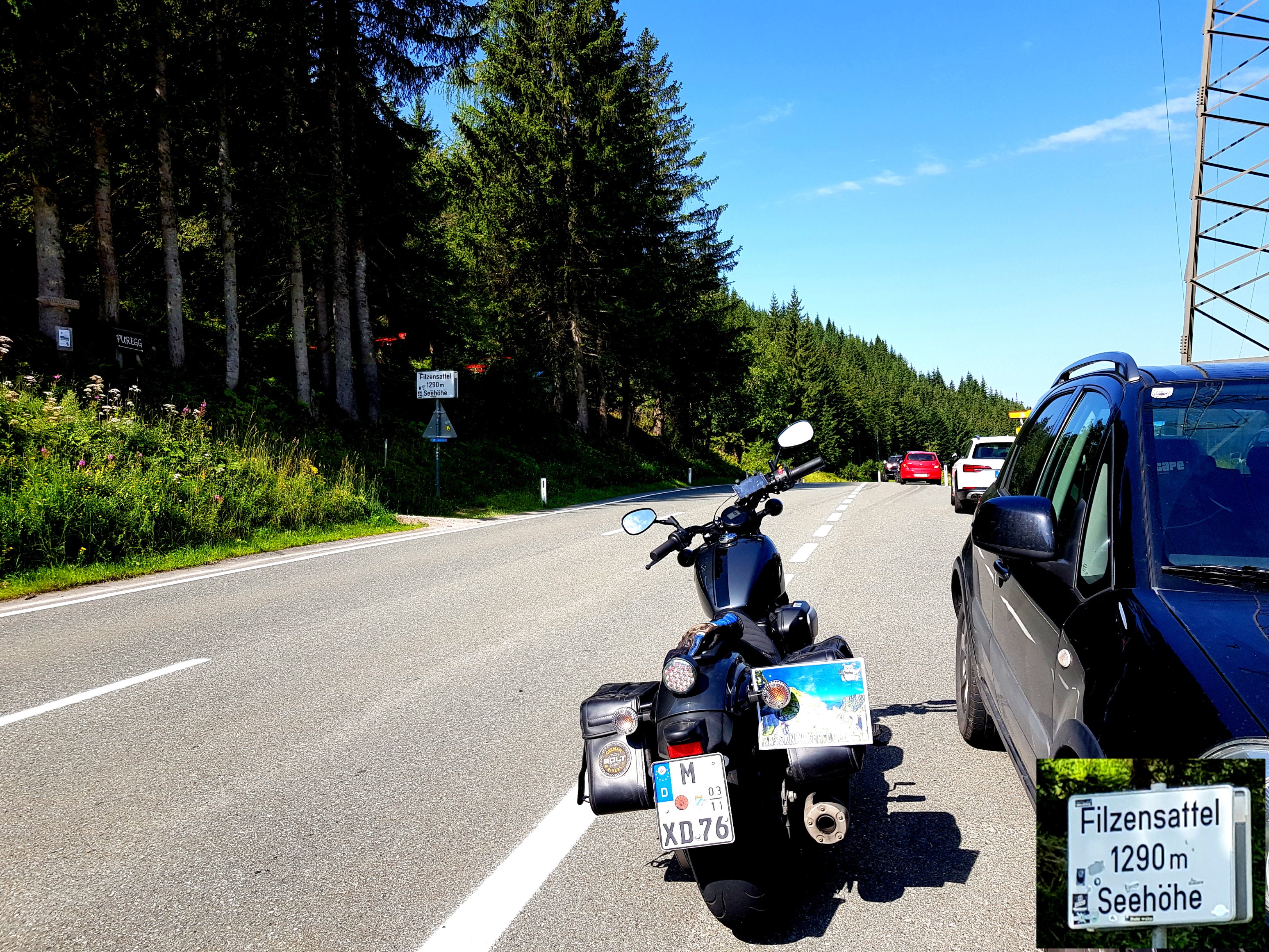 PK-Nachweis am Filzensattel