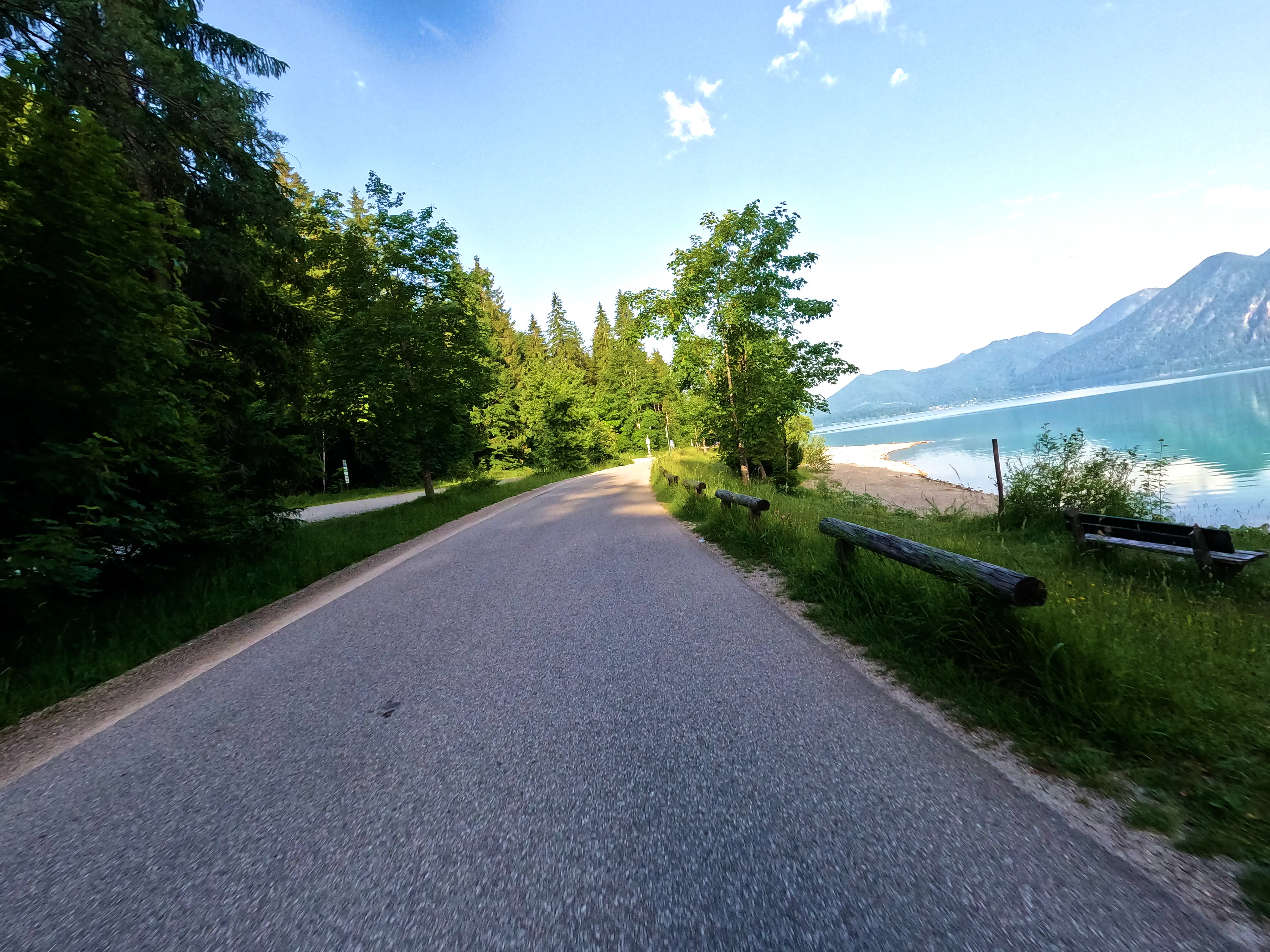 Entlang am Walchensee