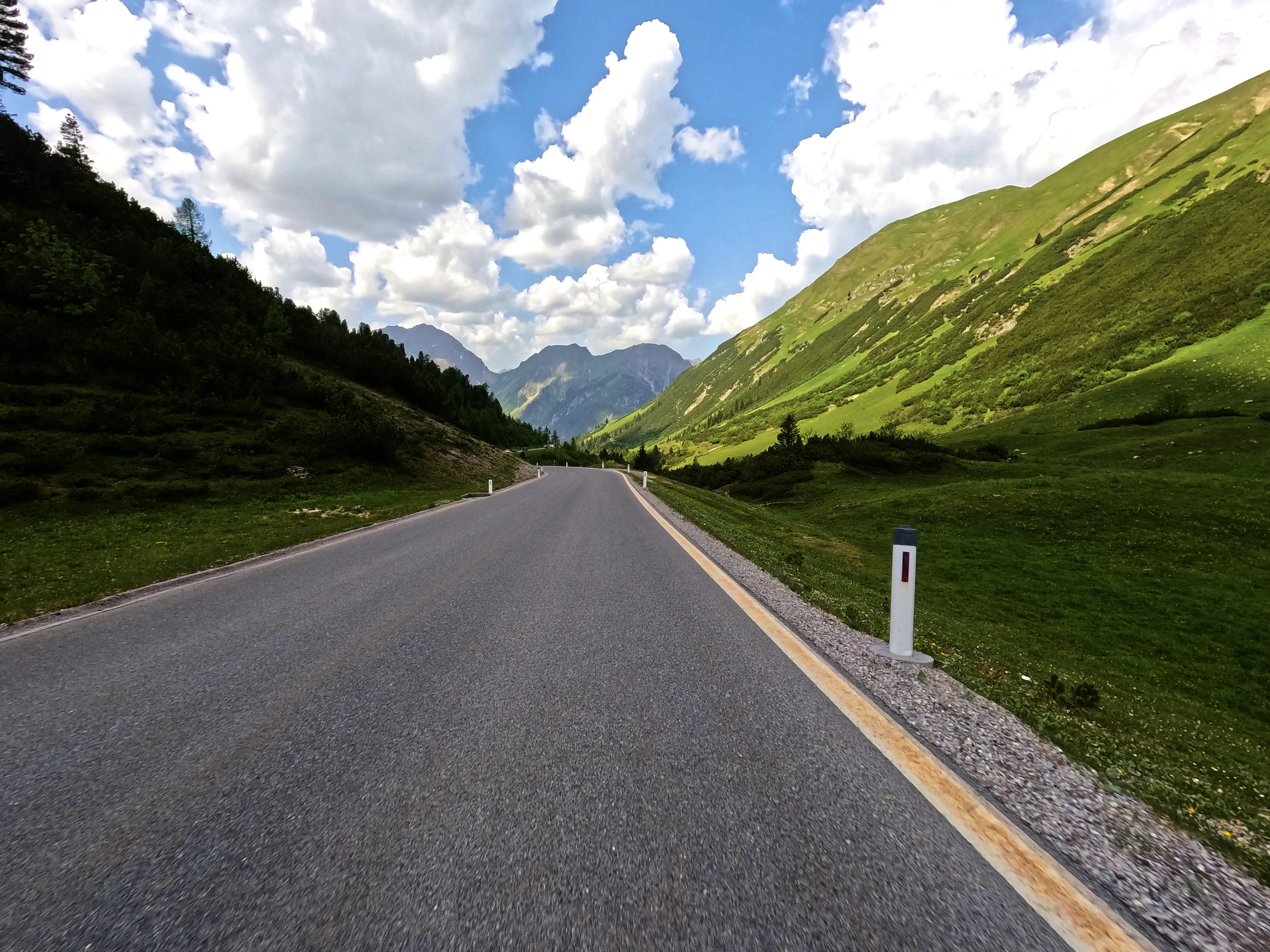 Abfahrt Hahntennjoch
