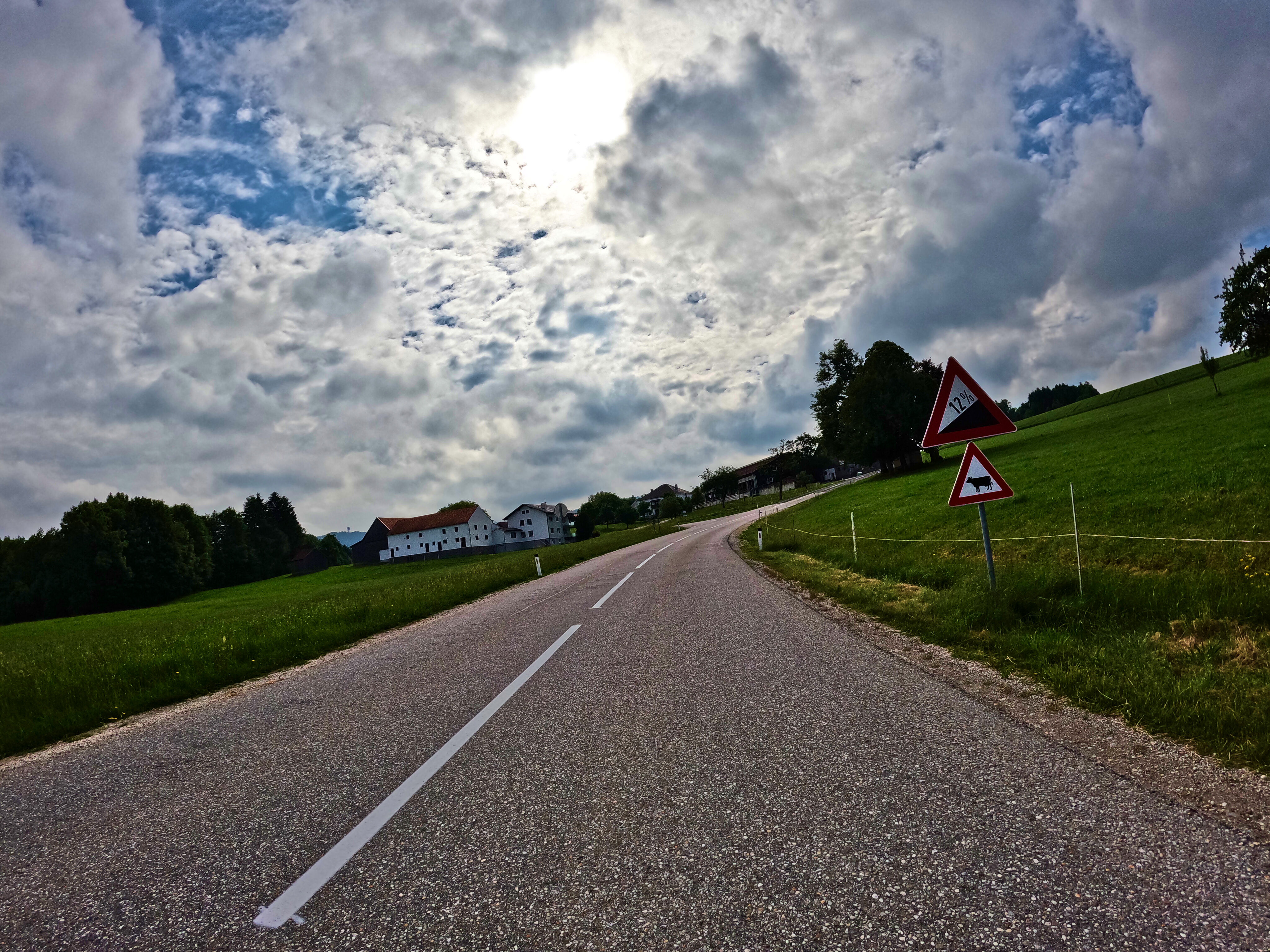 Erst 12% bergauf, …