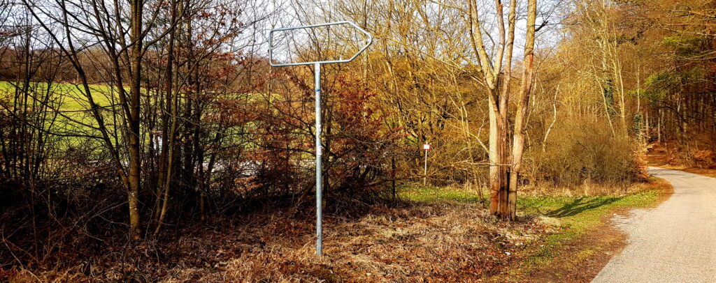 Nur noch der Rahmen ist übrig