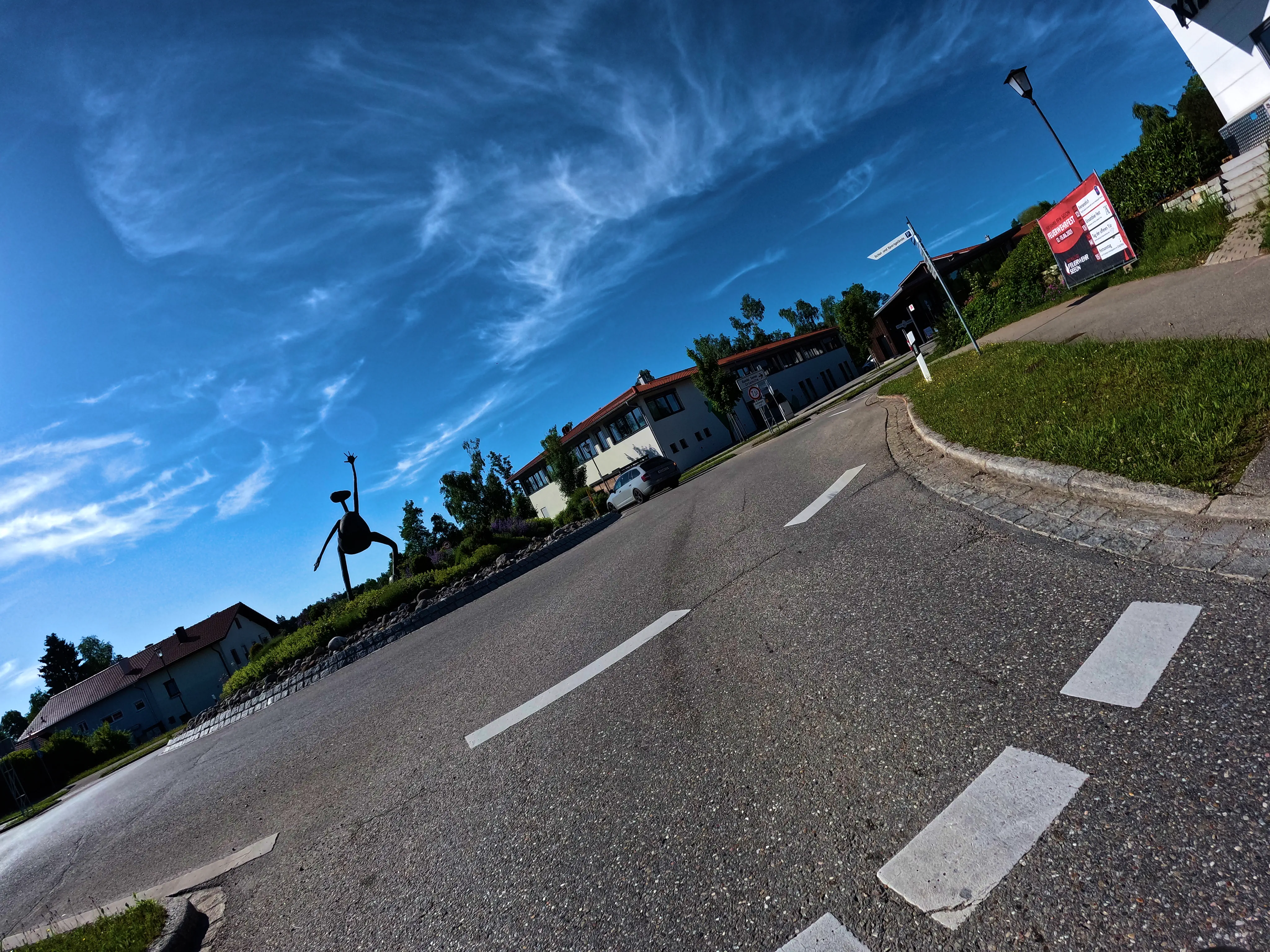 Kunst im Kreisverkehr