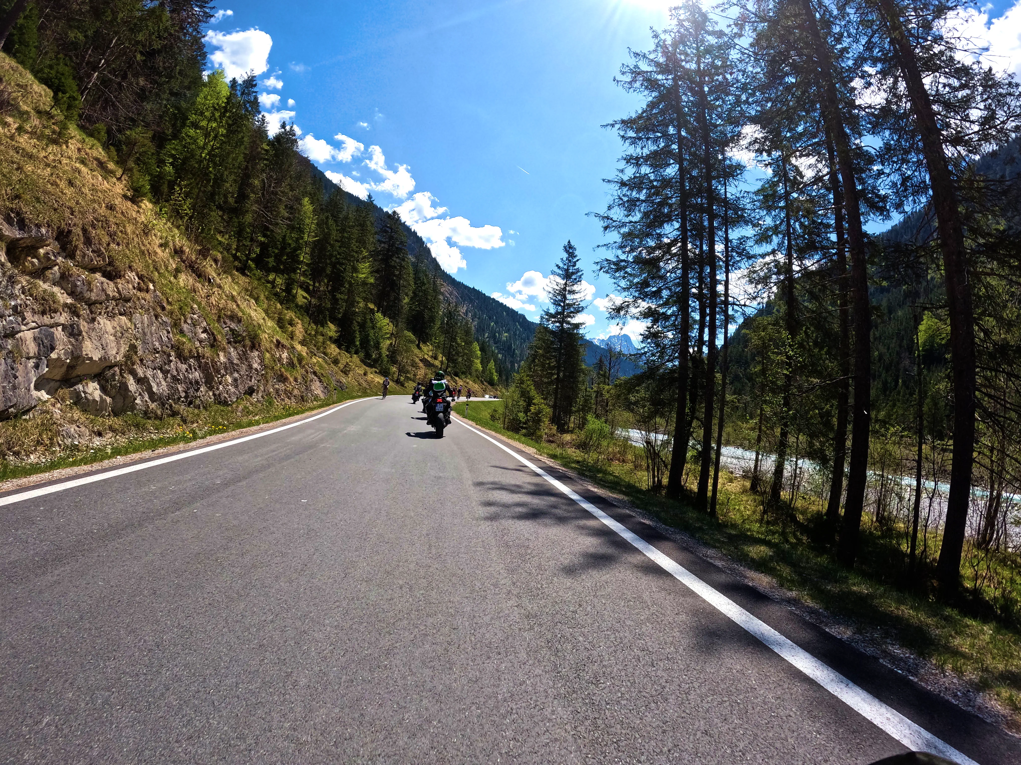 … Richtung Hinterriß / Eng.