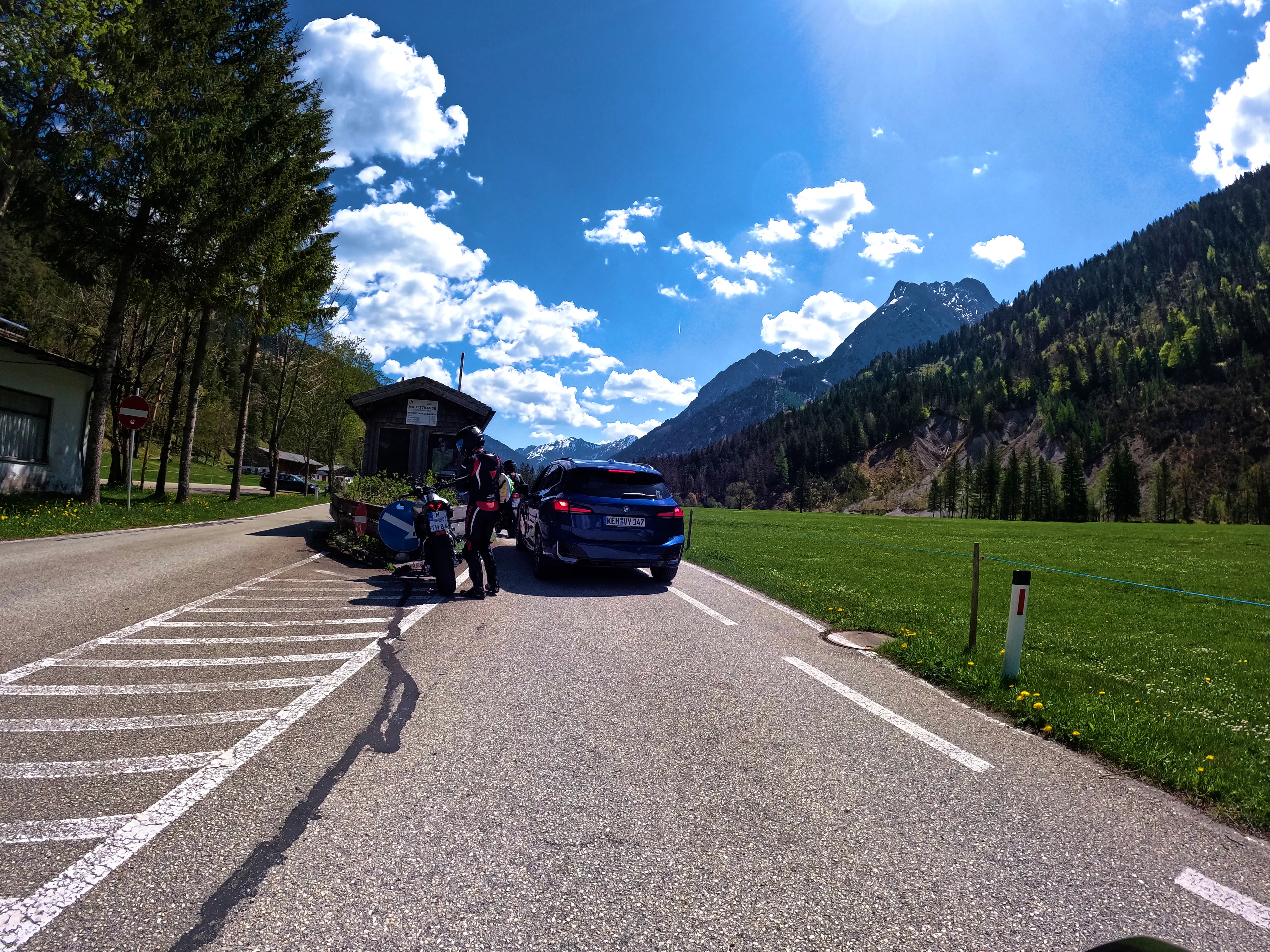 … beim Anlegen …