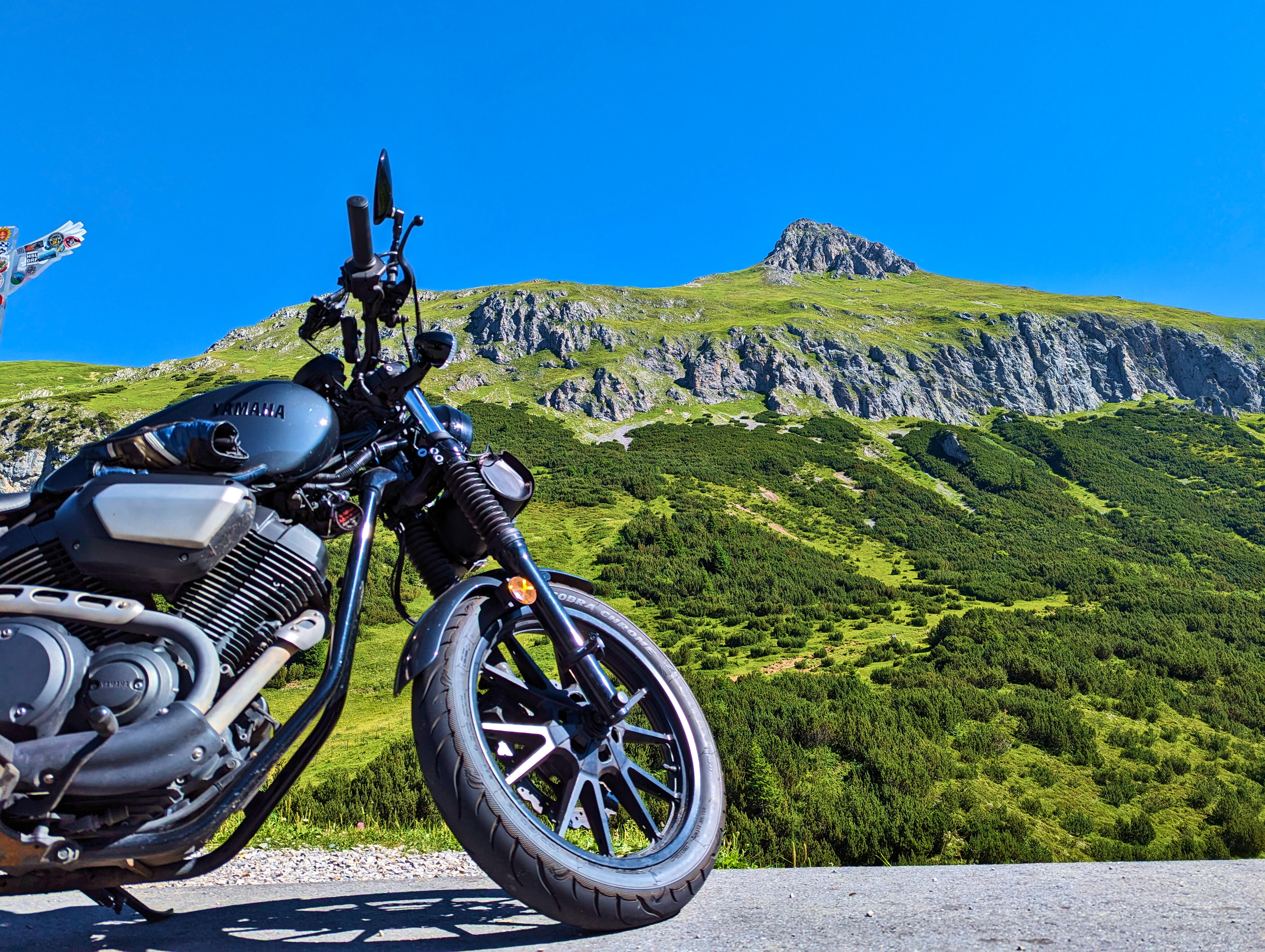 Ausblick am Hahntennjoch
