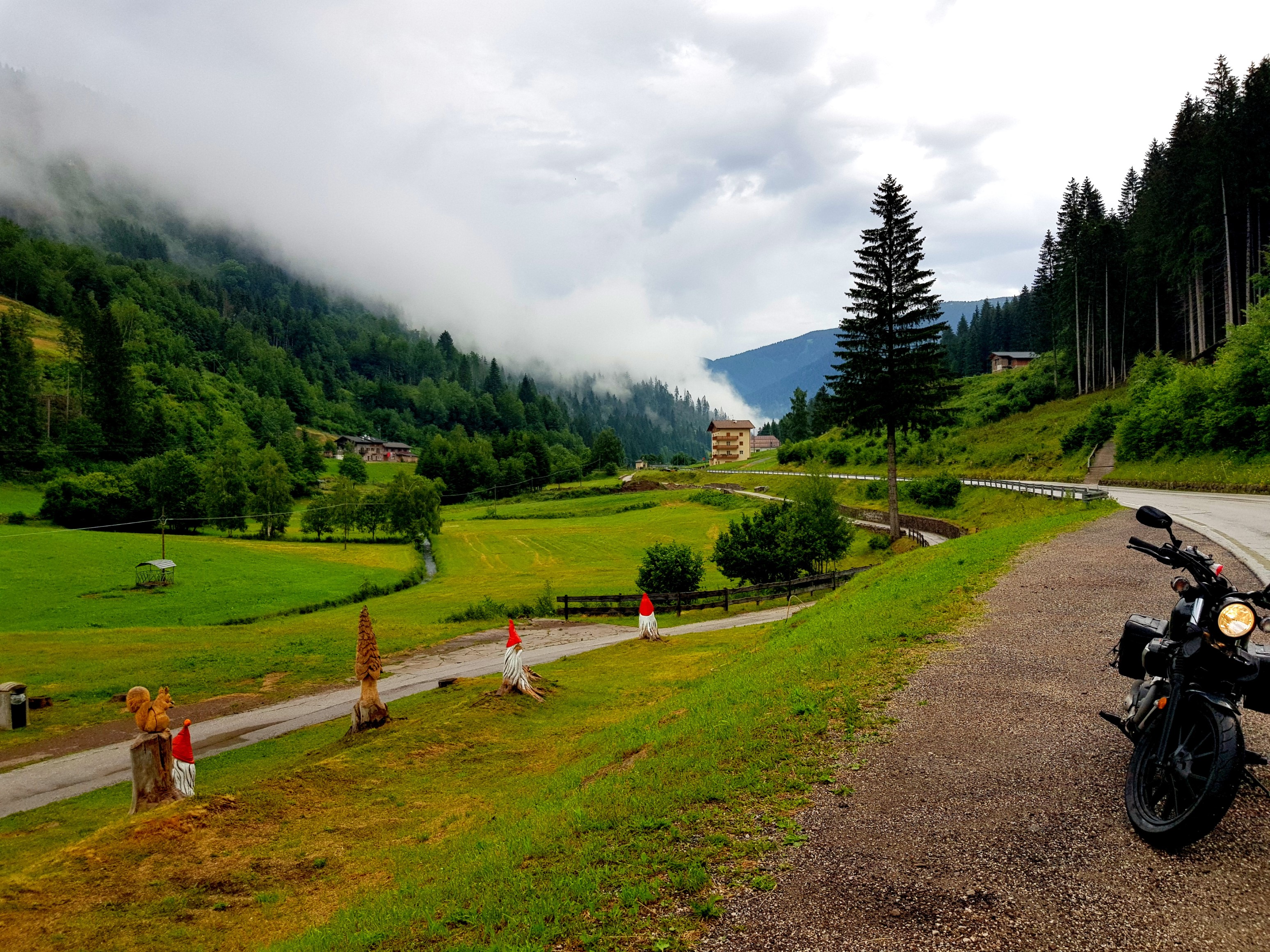 Zwischen Brusago und dem Passo del Redebus