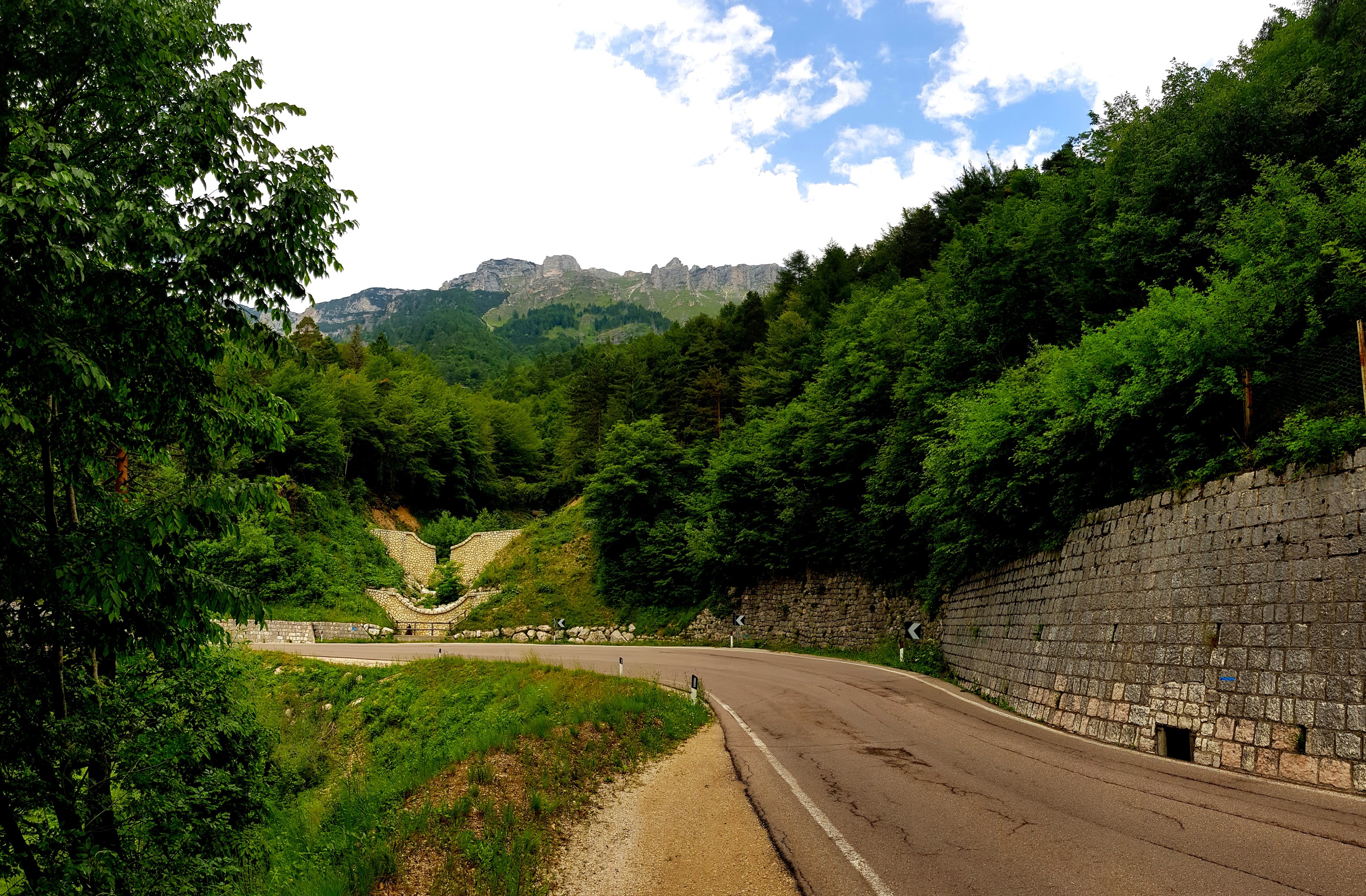 Passo della Fricca, andere Blickrichtung.
