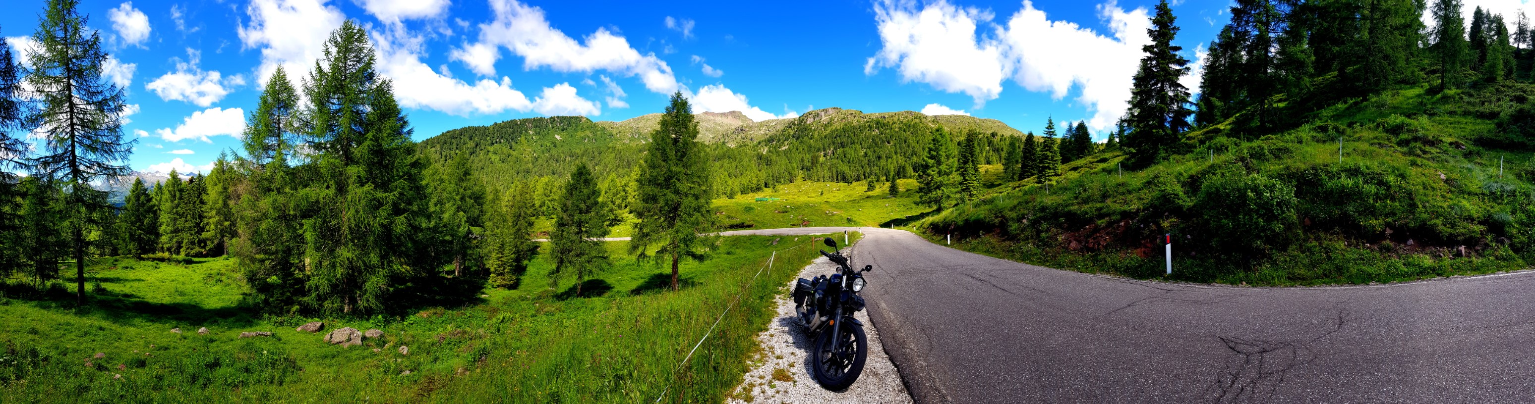 Gleich ist der Passo di Valles erreicht