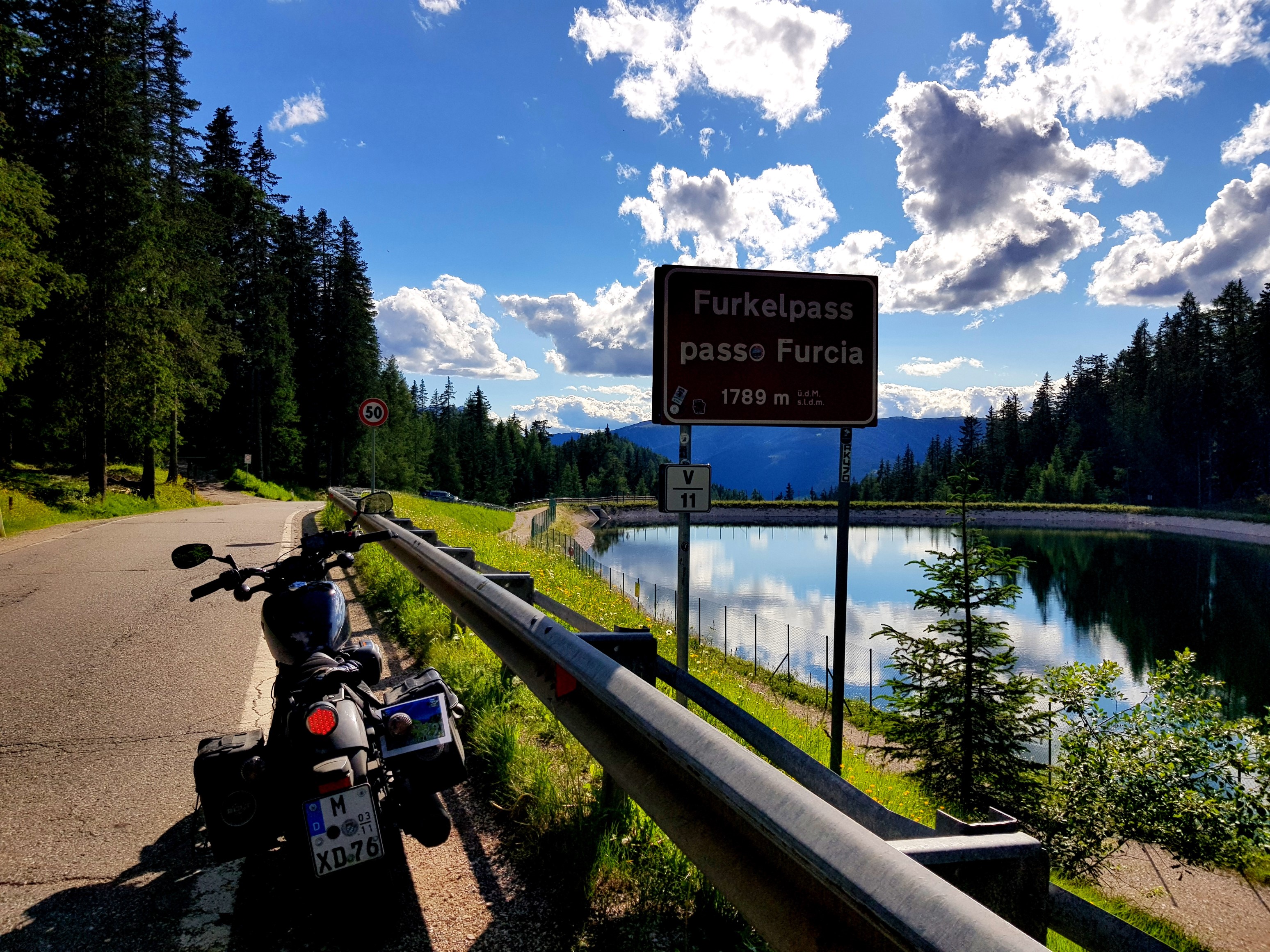 Nachweisbild am Furkelpass