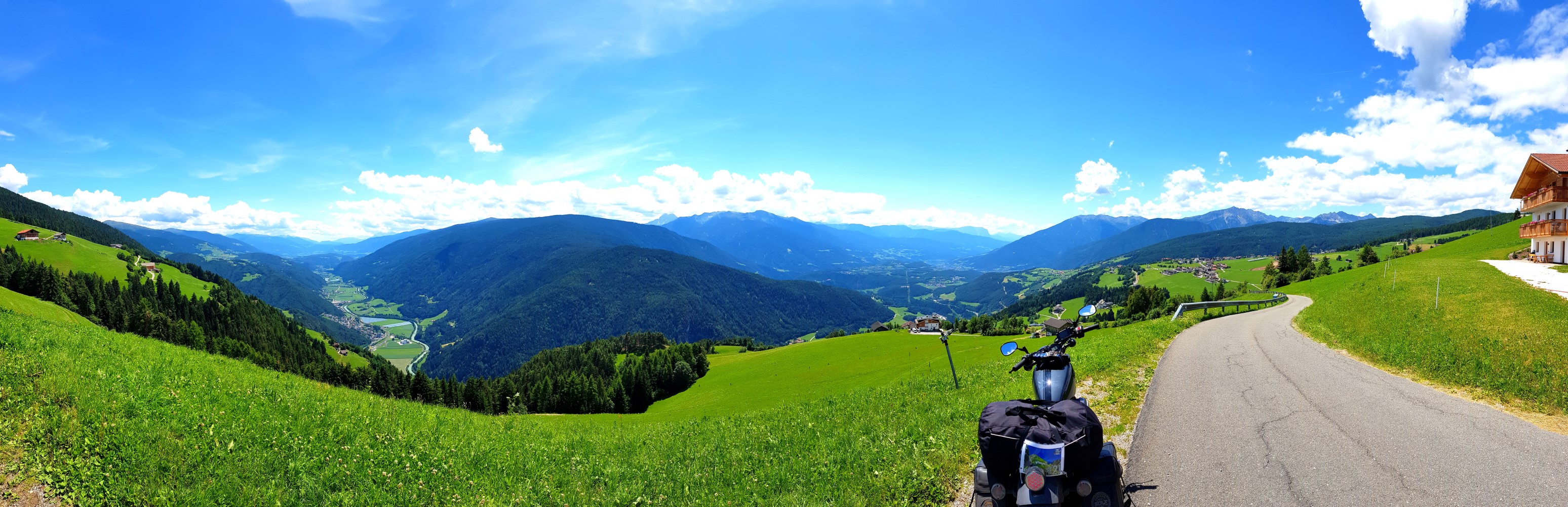 Was für ein Panorama!