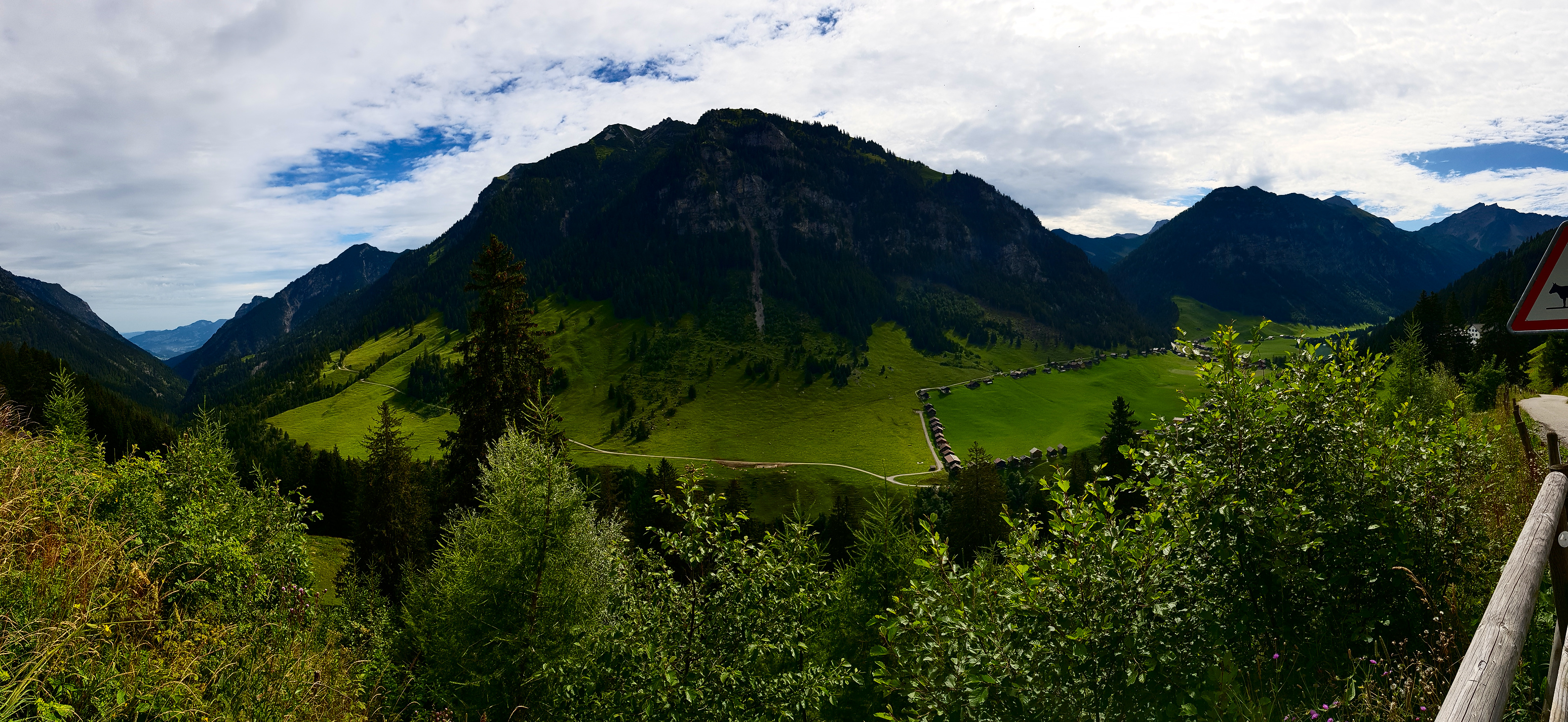 Ausblick von der …