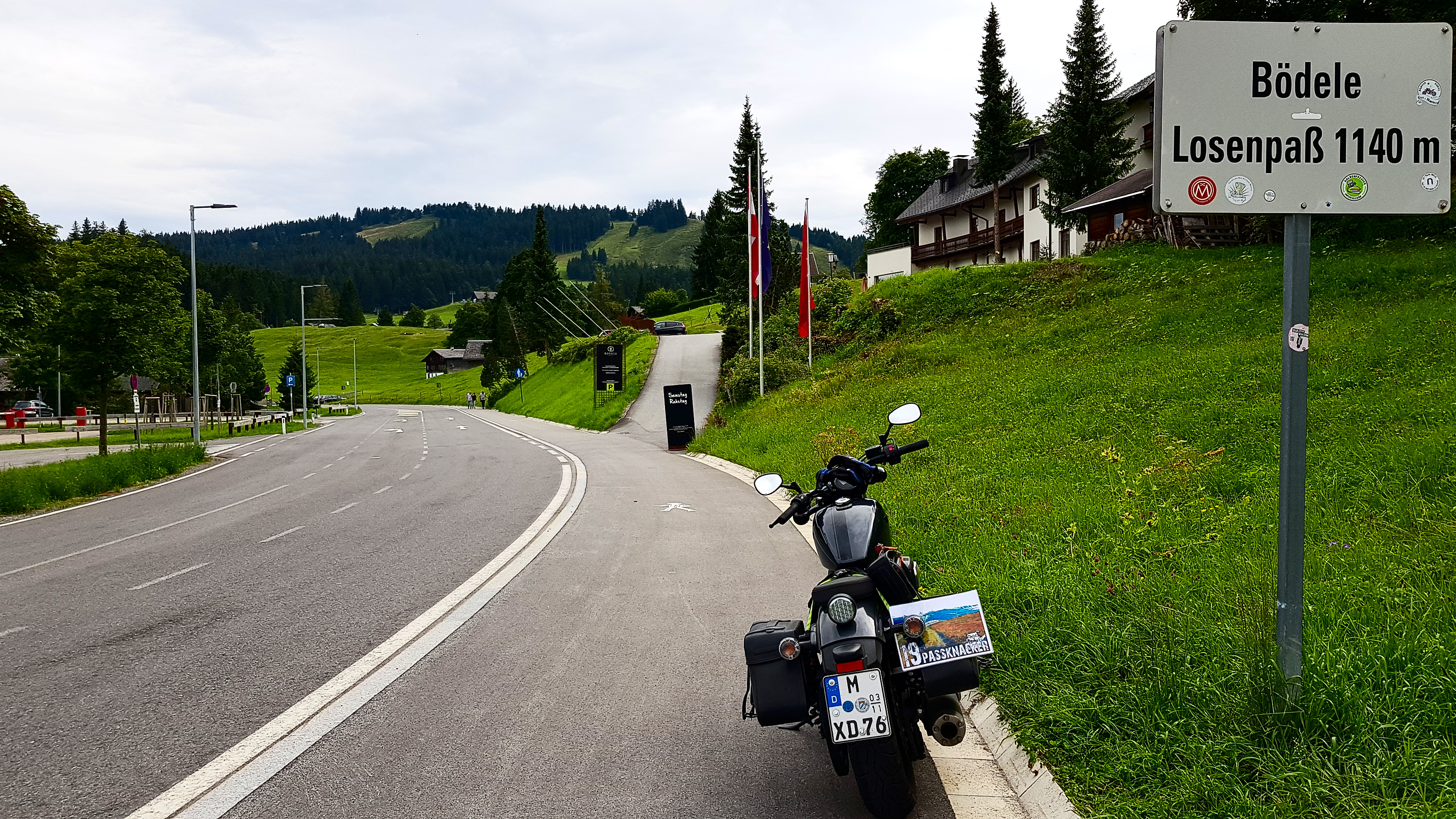 Passknacker-Nachweis, Bödele / Losenpass