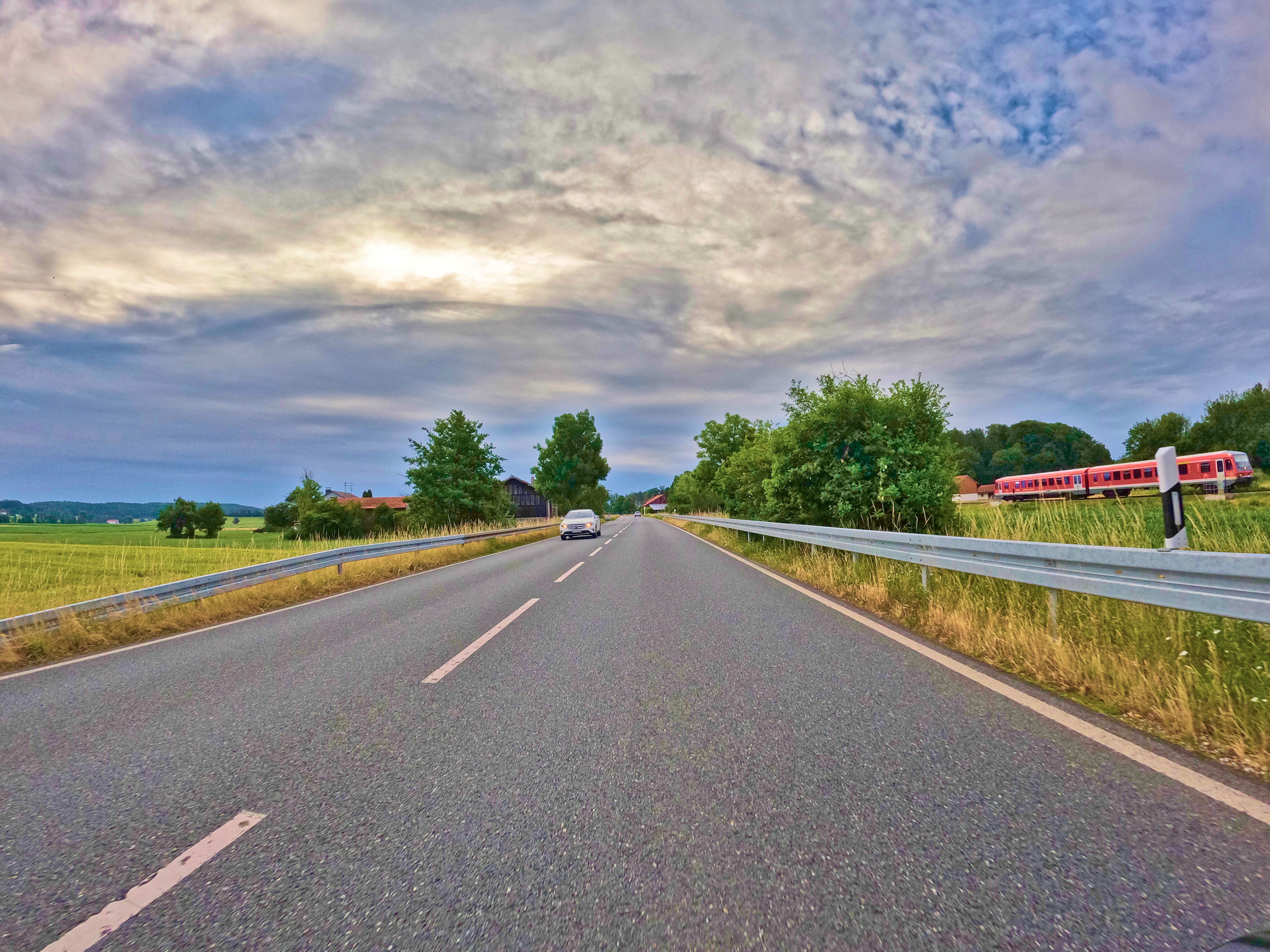 … in meiner geplanten Richtung …