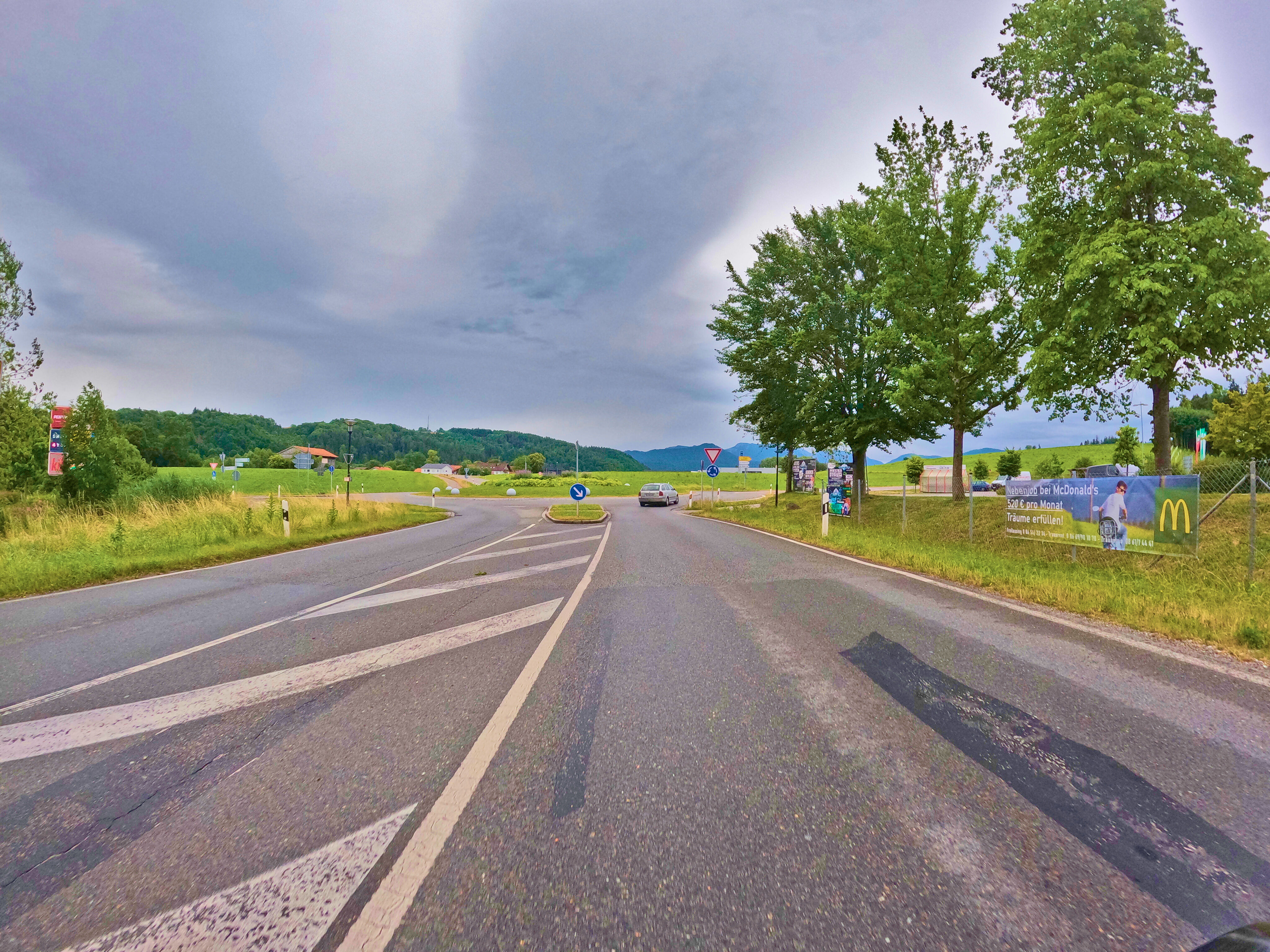 … von leicht feucht …