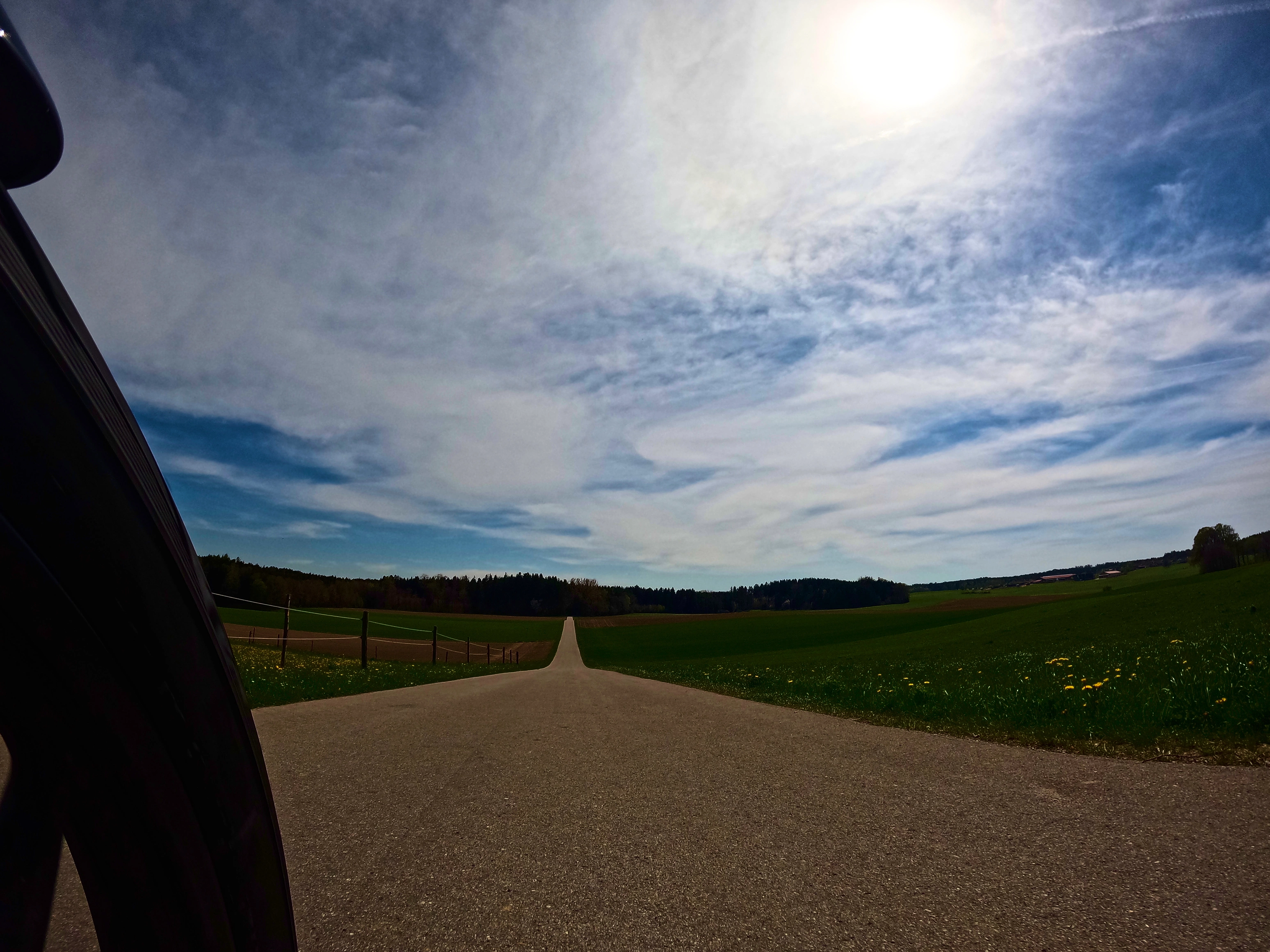 Vertikale Kurven, leider doch etwas schlecht zu erkennen