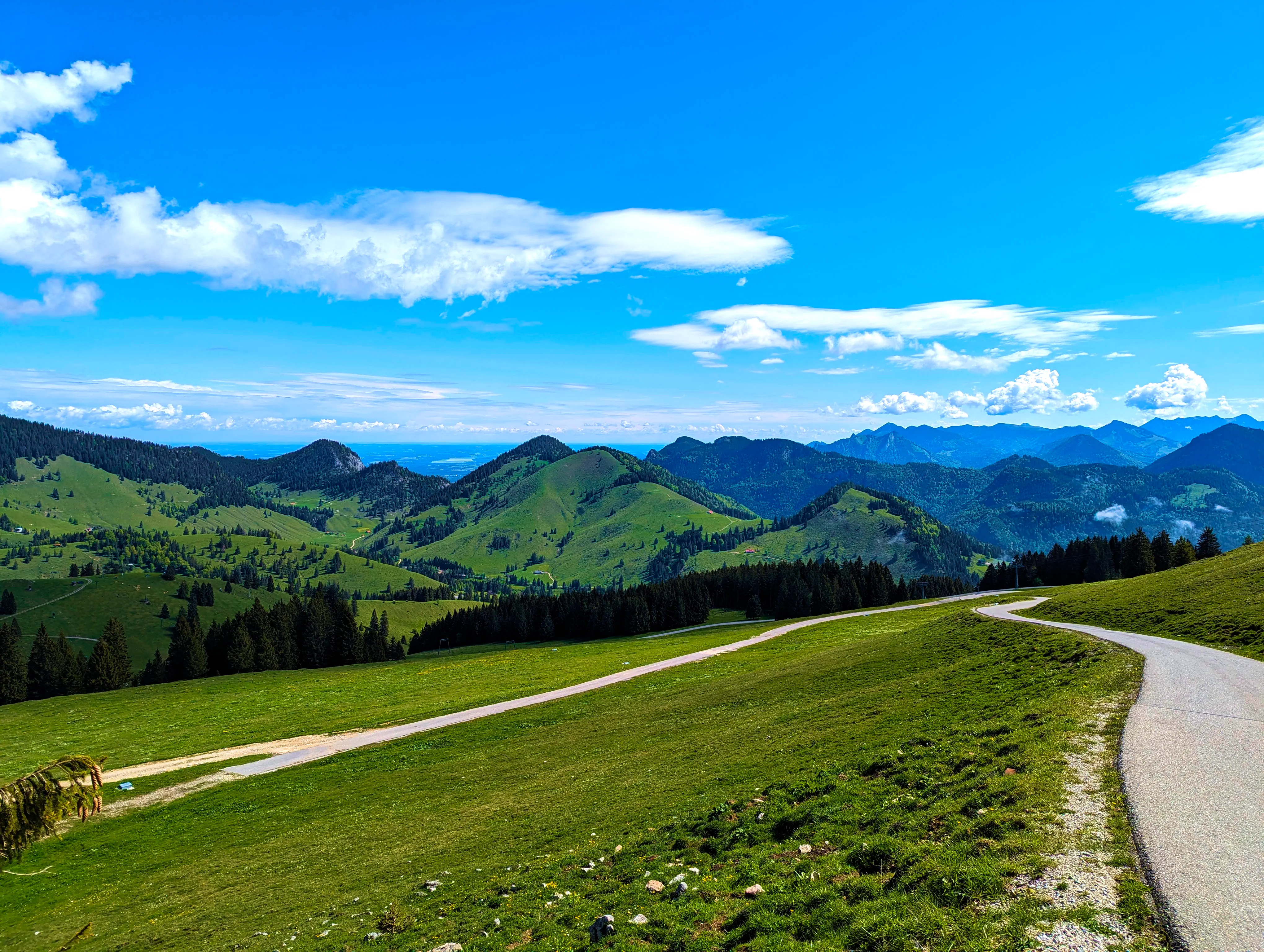 … Richtung Simsee.